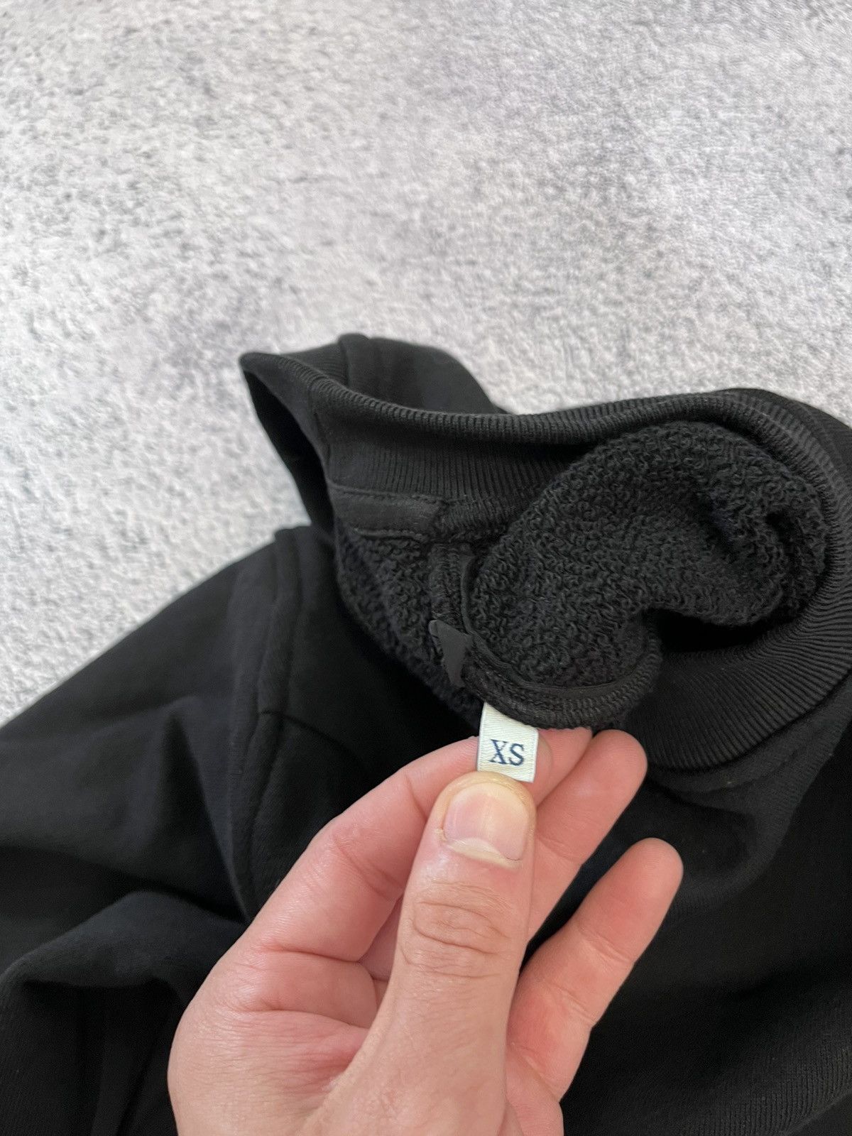 Moncler Moncler Women Sweatshirt Sweater Black Logo Polyester SizeXS Size XS / US 0-2 / IT 36-38 - 10 Thumbnail