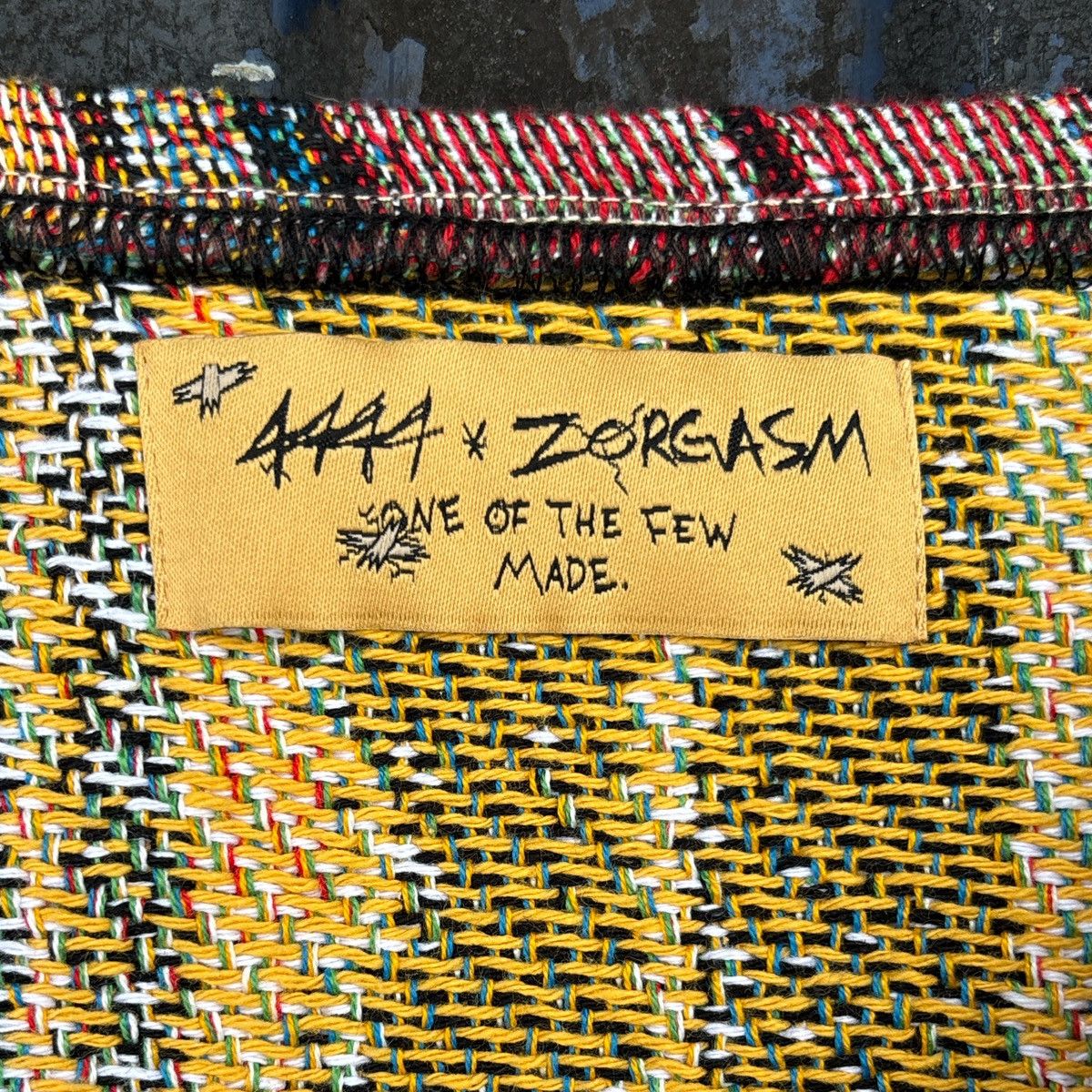 4x1111 Super Rare 4x1111 x Zorgasm Tapestry Cardigan Size US L / EU 52-54 / 3 - 4 Thumbnail