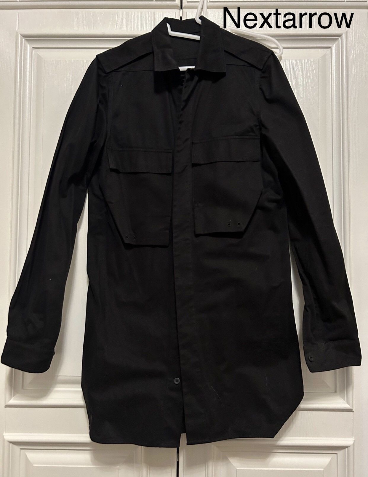 Rick Owens black jacket 2410-Nextarrow