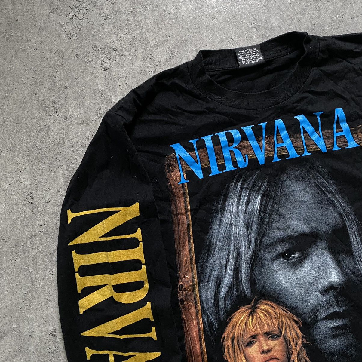 Nirvana × Vintage Nirvana Kurt Cobain 1996 Memories of Kurt Longsleeve Size US L / EU 52-54 / 3 - 5 Thumbnail