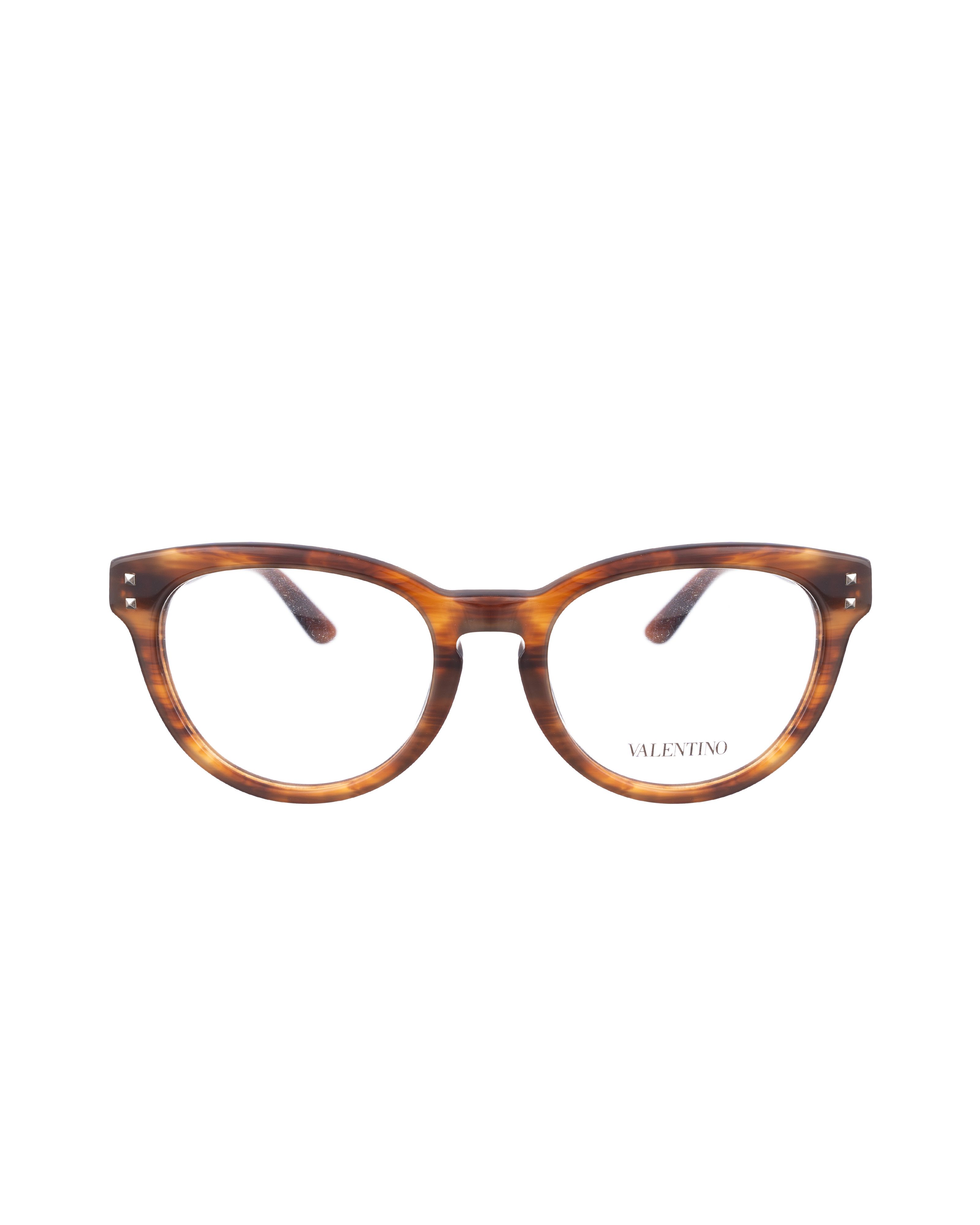 Valentino Valentino 00s Bold Classic Brown Glasses Size ONE SIZE - 1 Thumbnail