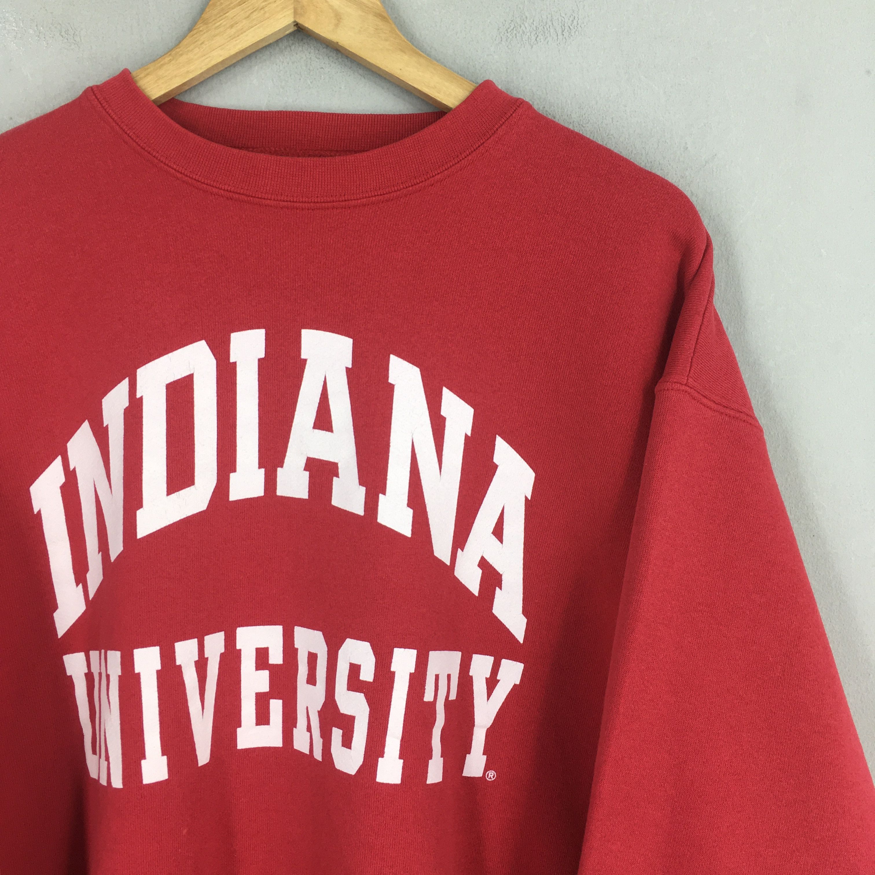 Vintage Vintage Indiana University Red Sweater Large Size US L / EU 52-54 / 3 - 2 Thumbnail