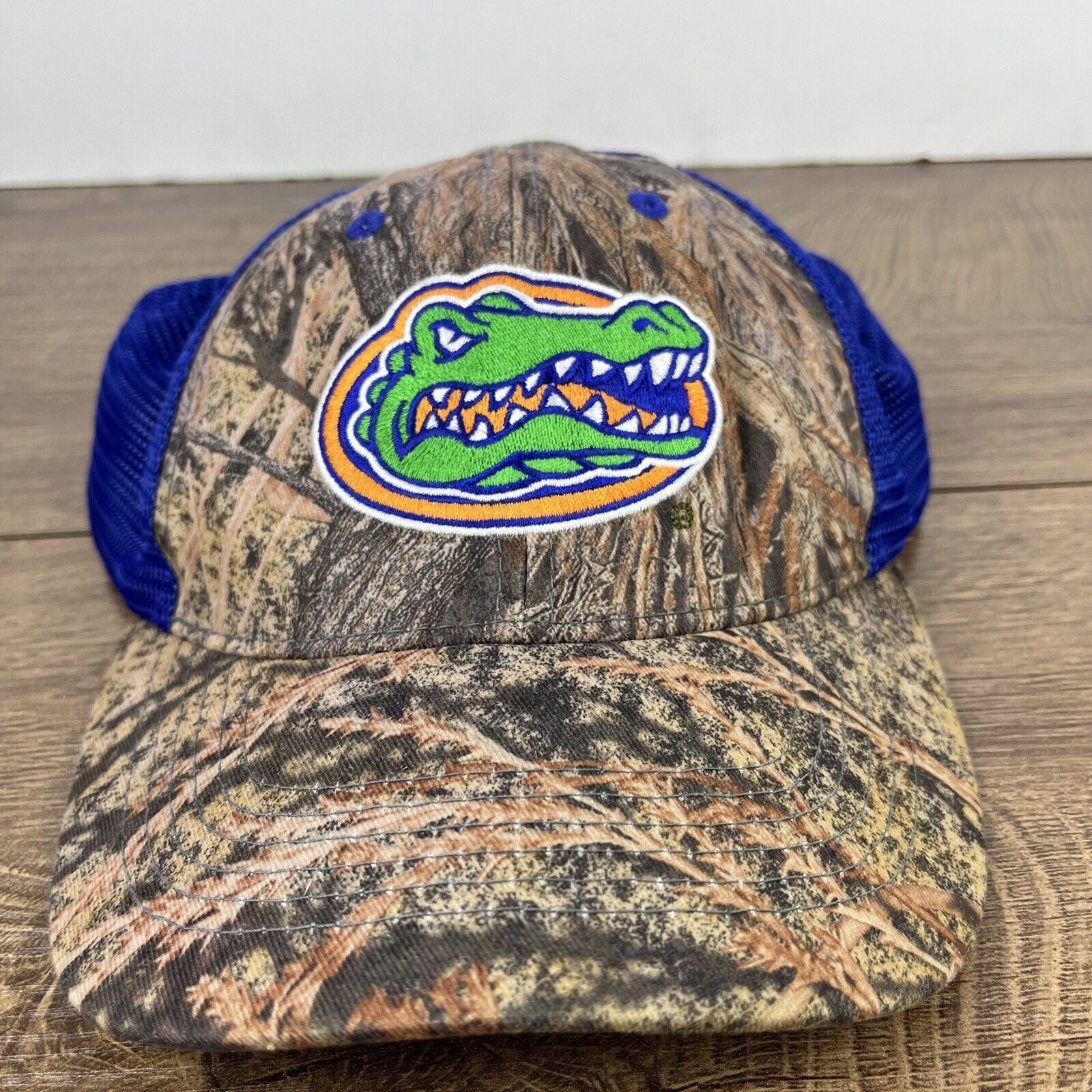 Other Florida Gators Camo Hat Cap Blue Hat Snapback Adjustable Adu Size ONE SIZE - 2 Thumbnail