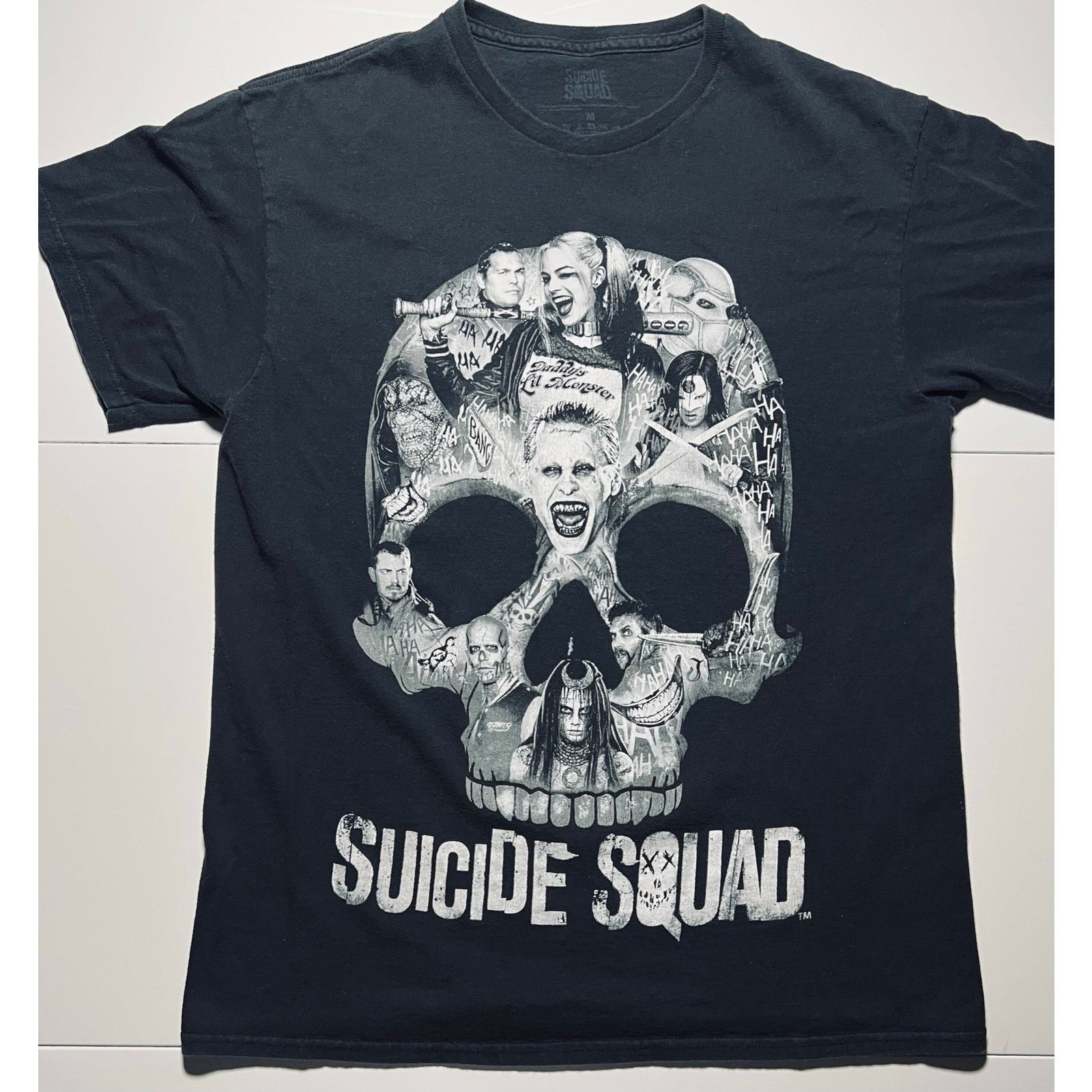 DC Comics Suicide Squad Skull Skeleton of Characters Black T-Shirt Size US M / EU 48-50 / 2 - 1 Thumbnail