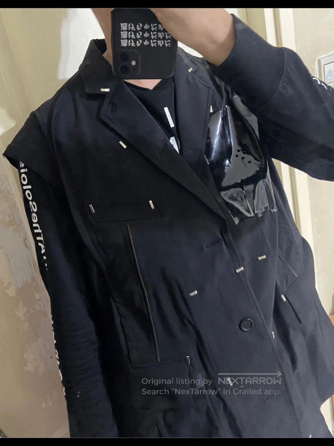 Takahiromiyashita The Soloist. Sz 44 The Soloist 21SS Patches Vest. Size US S / EU 44-46 / 1 - 8 Thumbnail