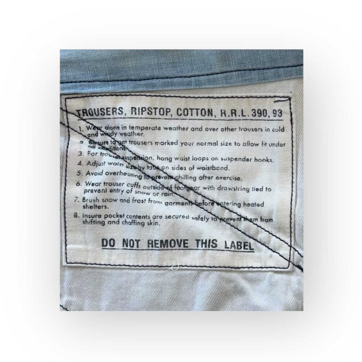 Polo Ralph Lauren Ralph Lauren Indigo Mercantile Ripstop Cargo Short Size US 33 - 13 Thumbnail