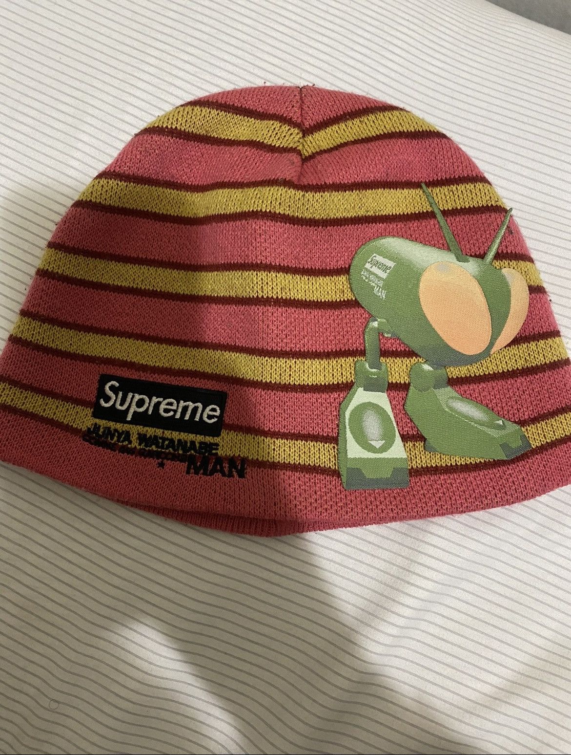 Supreme × JUNYA WATANABE Beanie Supreme_x_JUNYA_WATANABE_CDG_B
