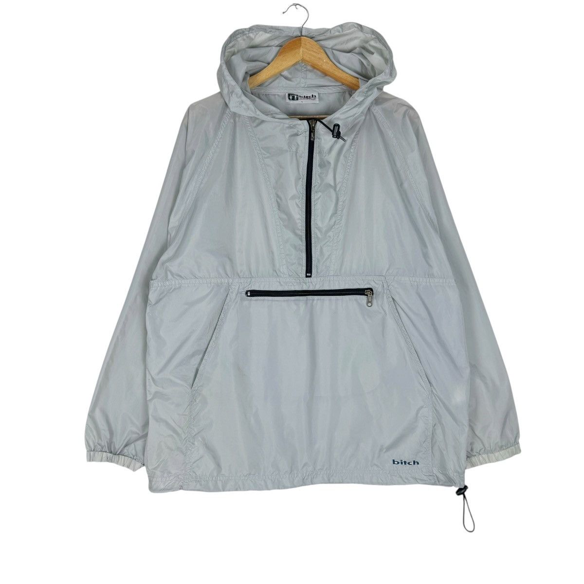 Public Housing Skate Team ☀️BITCH SKATEBOARD HOODIE ANORAK LIGHT JACKET LIKE BONES Size US L / EU 52-54 / 3 - 2 Thumbnail