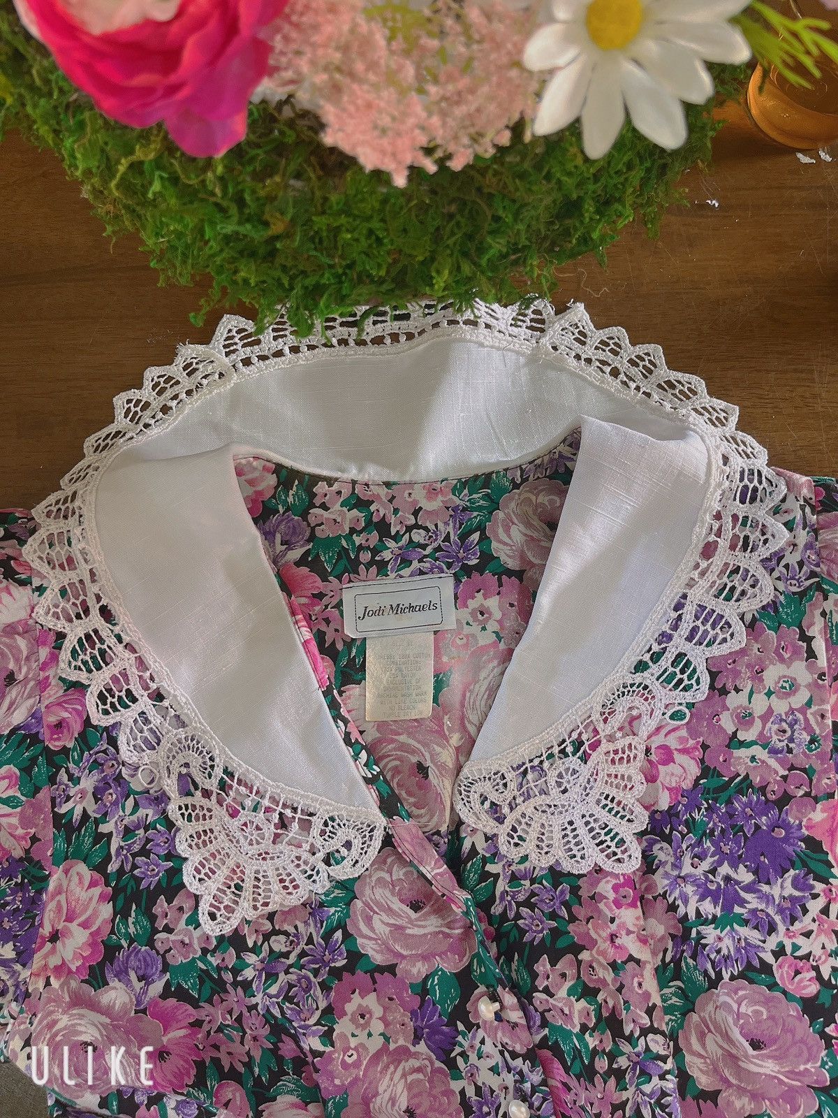 Vintage Vintage floral cottagecore dress Size M / US 6-8 / IT 42-44 - 6 Thumbnail
