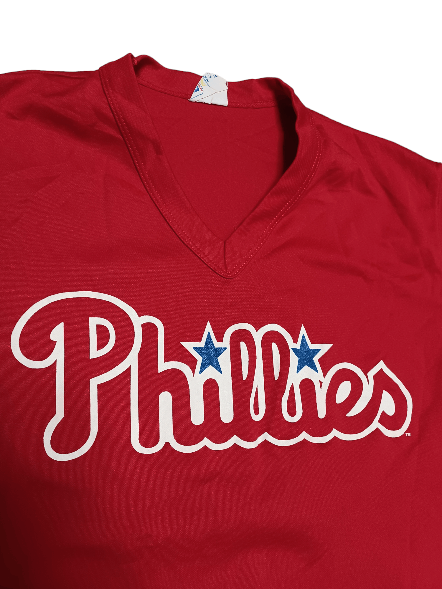 Majestic 1996 MLB PHILLIES MAJESTIC VINTAGE MADE IN USA TEE JERSEY Size US XL / EU 56 / 4 - 3 Thumbnail