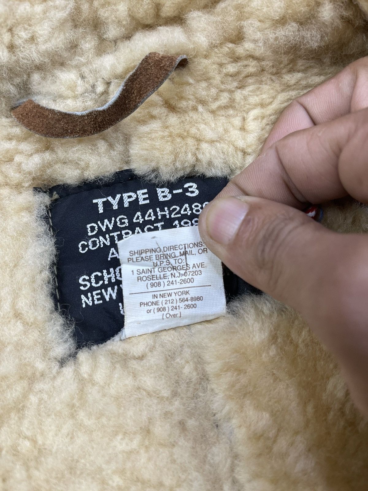 Schott Vtg Schott USAAF Type B-3 Shearling Bombers Size US XXS / EU 40 - 18 Thumbnail