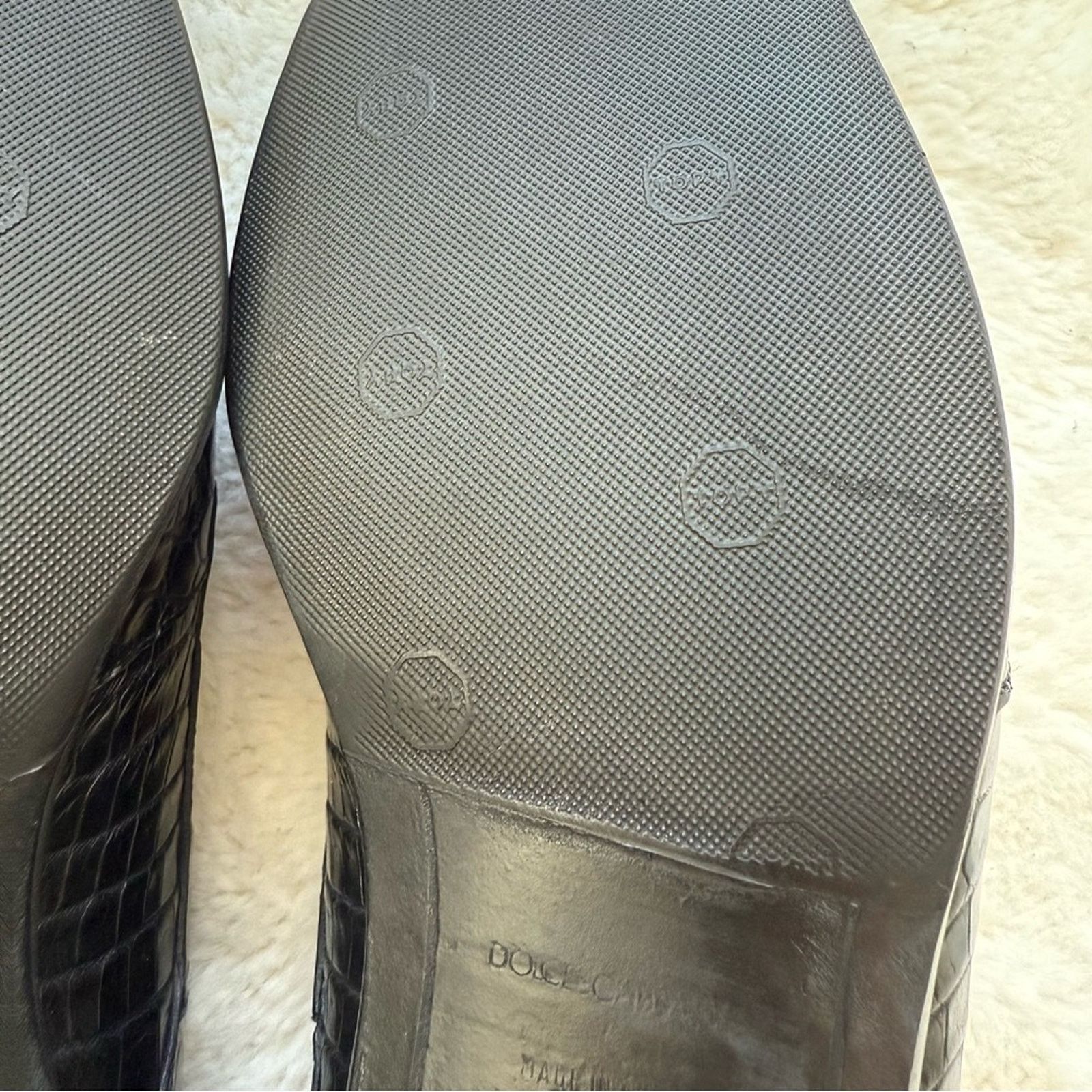 Dolce&Gabbana men crocodile skin size 37,5EU Authentic 4500$