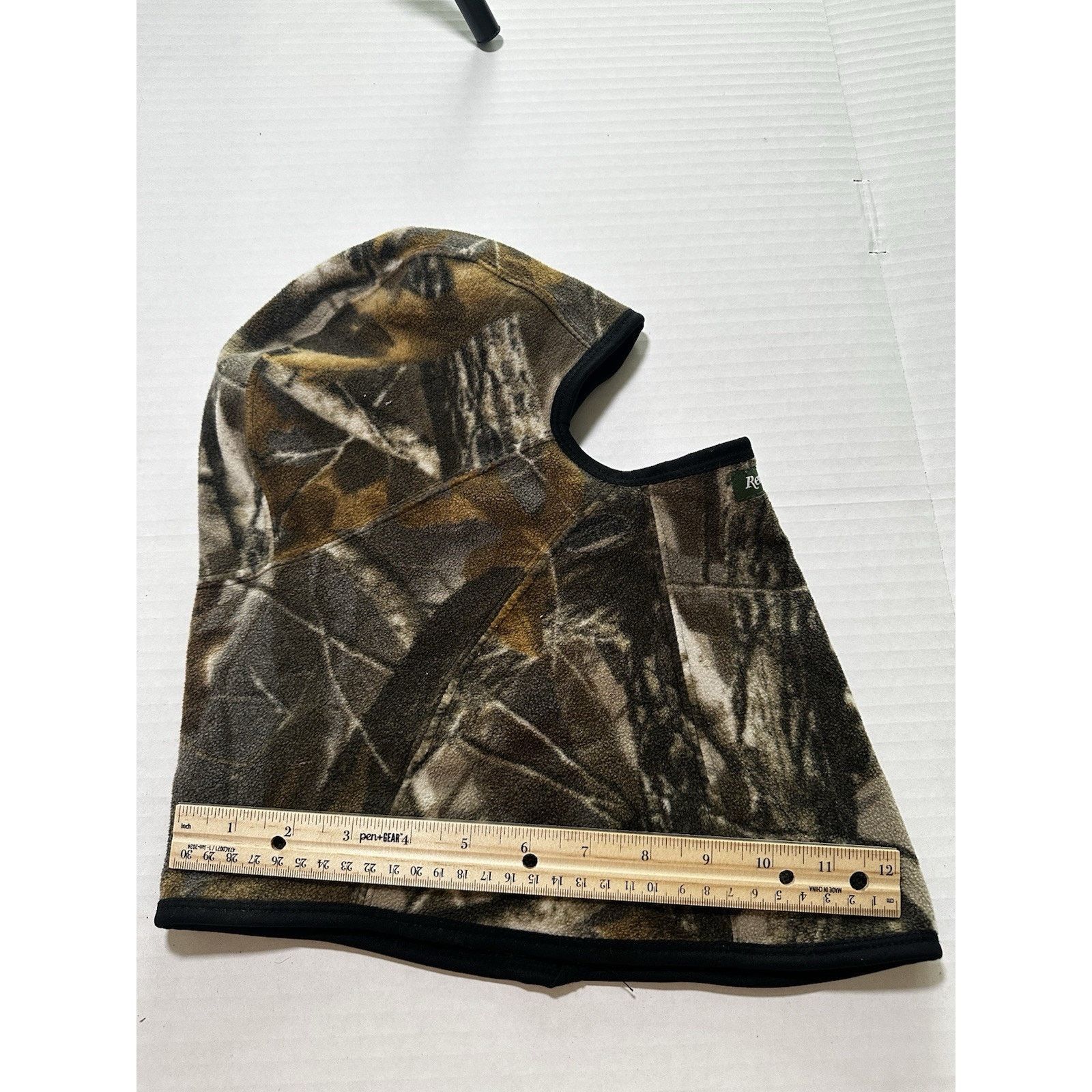Realtree Remington Hardwoods Grey Camouflage Fleece Mask OSFM Hunting Size ONE SIZE - 10 Thumbnail