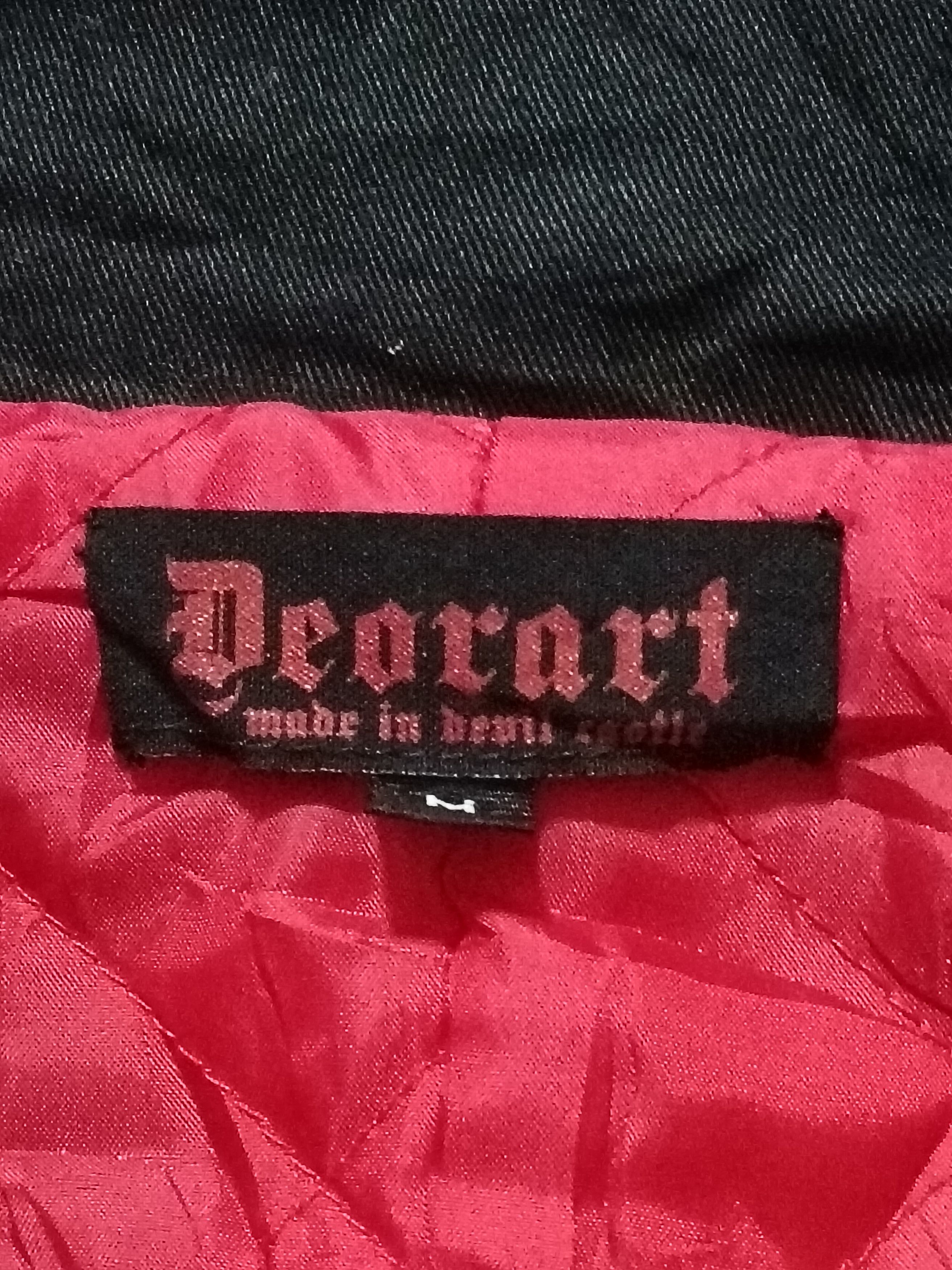 Japanese Brand DEOART PUNK GOTHIC ASYMMETRICAL LIGHT PUFFER JACKET Size US M / EU 48-50 / 2 - 2 Thumbnail
