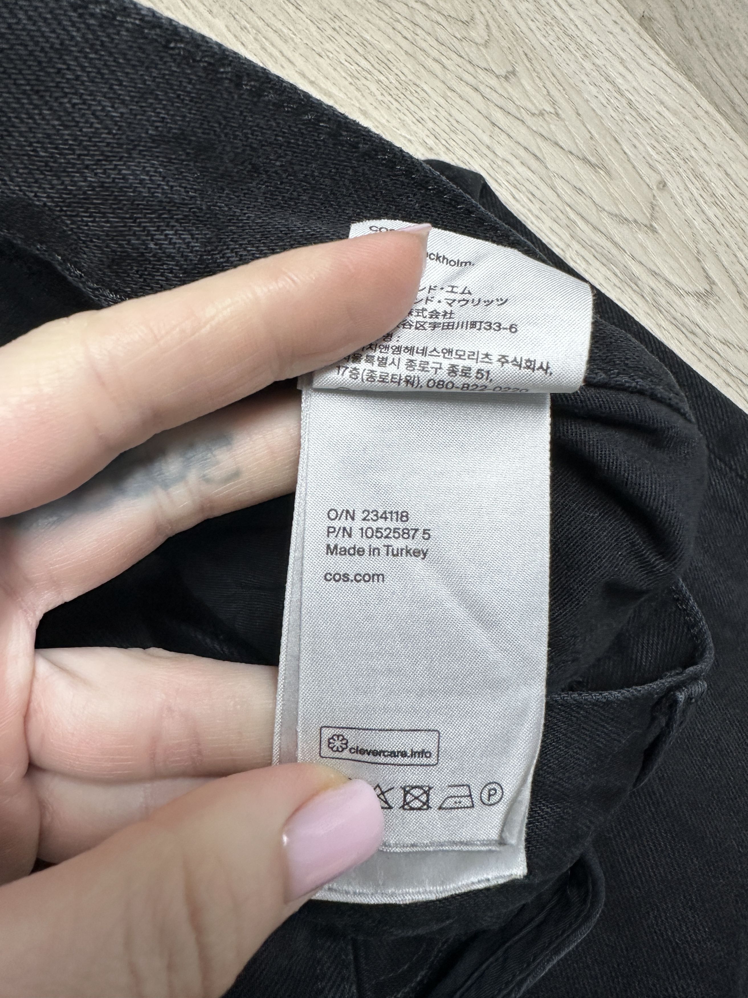 Cos Cos Mens Denim Pants Tapered Jeans Size US 30 / EU 46 - 6 Thumbnail