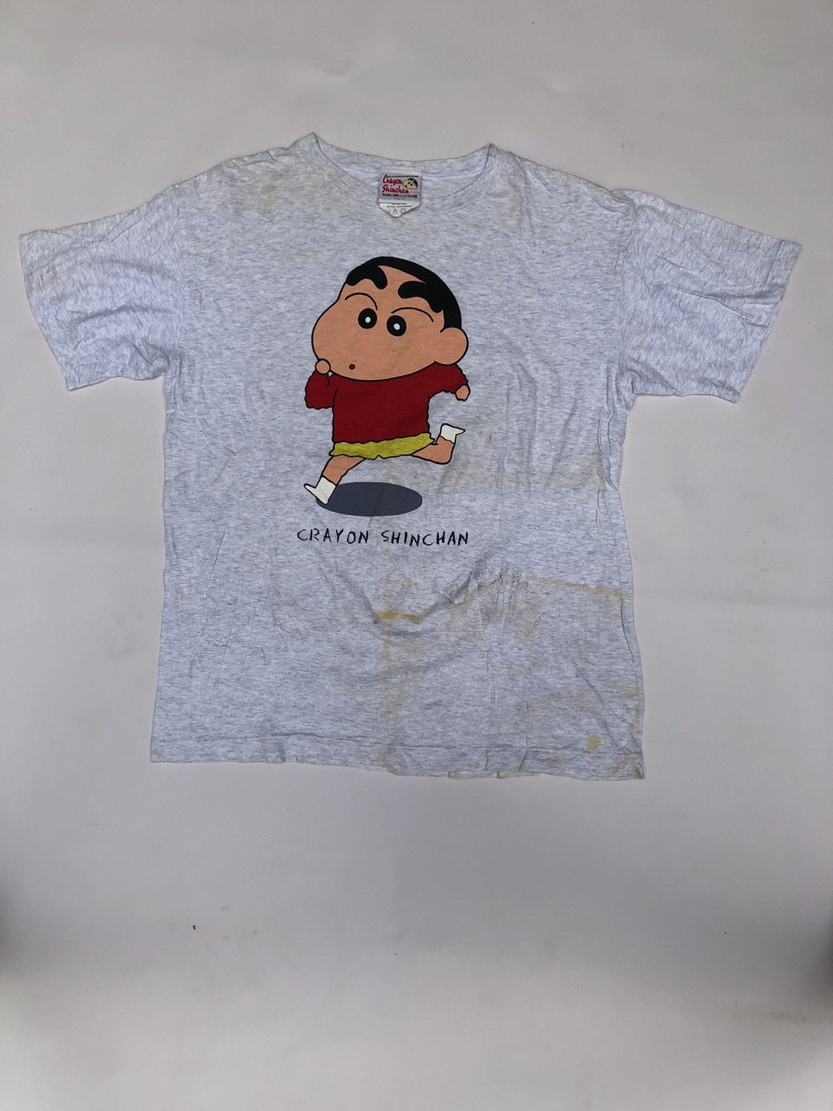 Anime × Beauty Beast × Japanese Brand Vintage Distressed Crayon Shincan Tshirt Tee Size US L / EU 52-54 / 3 - 1 Thumbnail