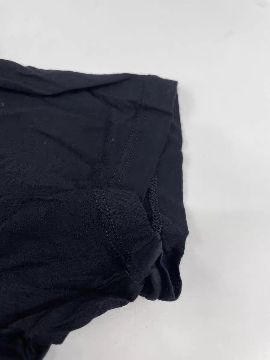 Saint Laurent Paris Saint Laurent Paris Black embroidered logo T-shirt Size US L / EU 52-54 / 3 - 9 Thumbnail