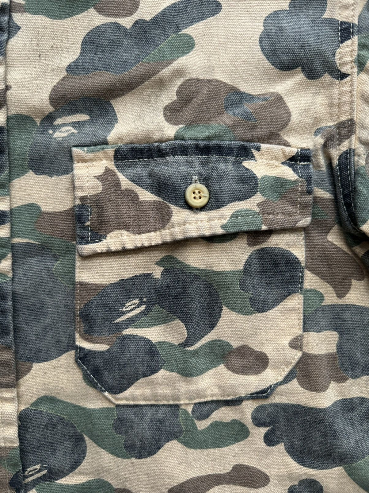 Bape 1998 Original Camo Button Up Size US S / EU 44-46 / 1 - 3 Thumbnail