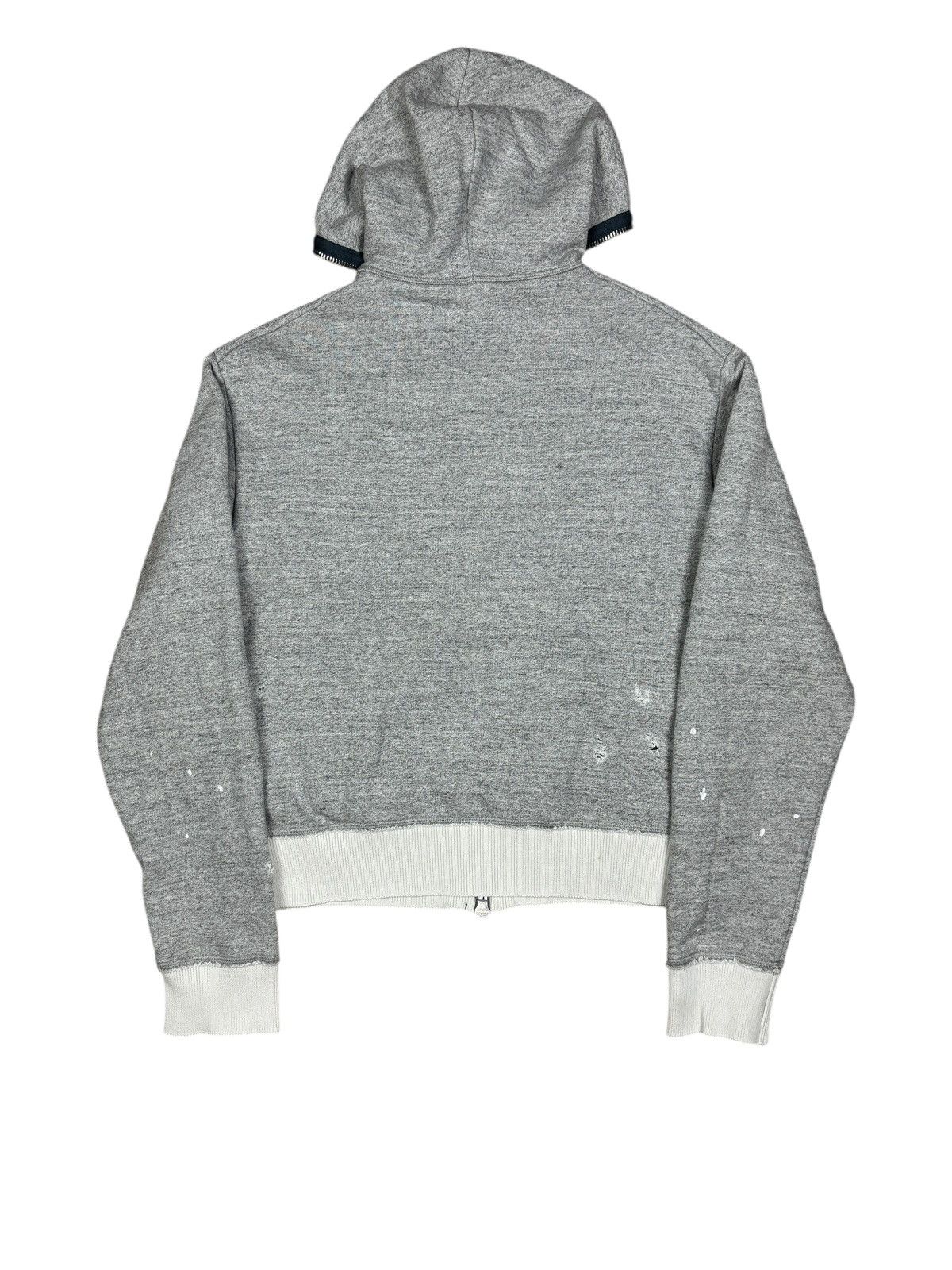 Dsquared2 2000s Dsquared2 Distressed Full Zip Hoodie Size US S / EU 44-46 / 1 - 3 Thumbnail