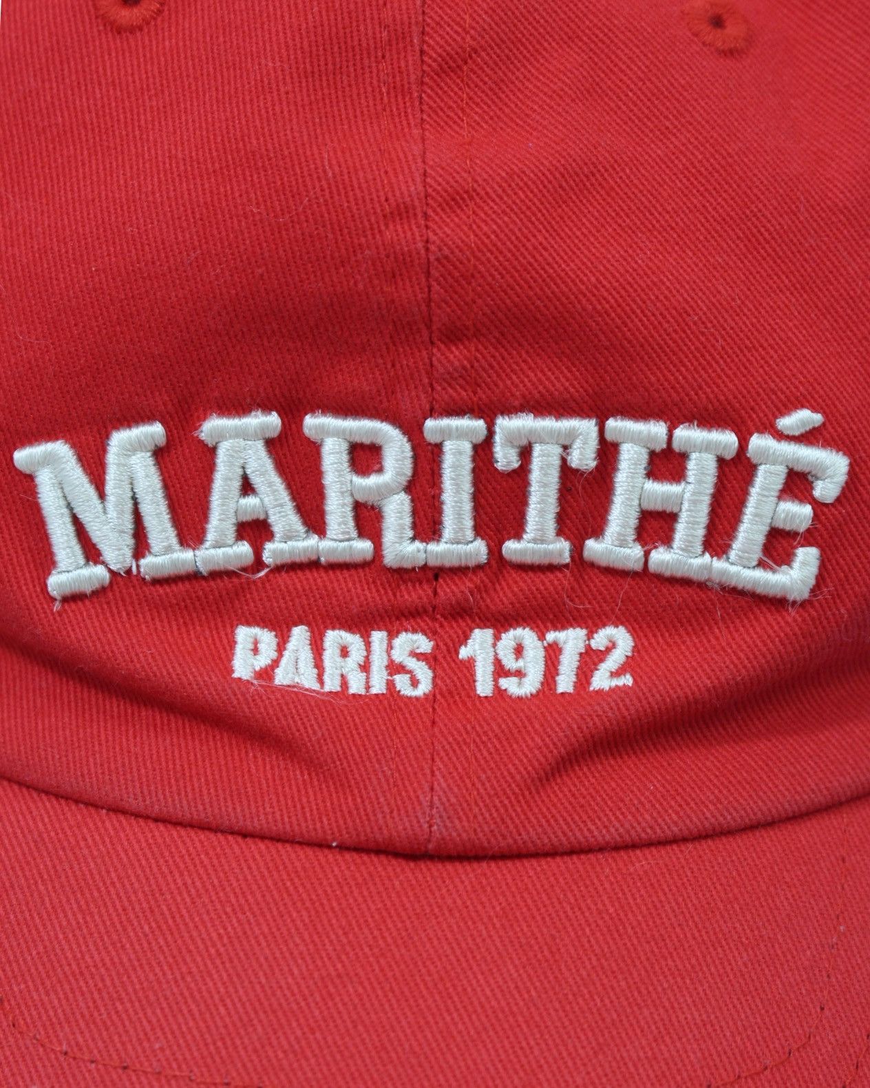 Marithe + Francois Girbaud SS2022 MARITHÉ + FRANÇOIS GIRBAUD BASEBALL CAP Size ONE SIZE - 6 Thumbnail