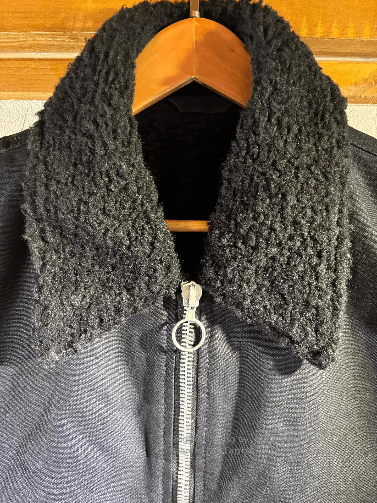 Our Legacy Our Legacy Waxed Cotton Shearling Vest. Size US M / EU 48-50 / 2 - 2 Thumbnail