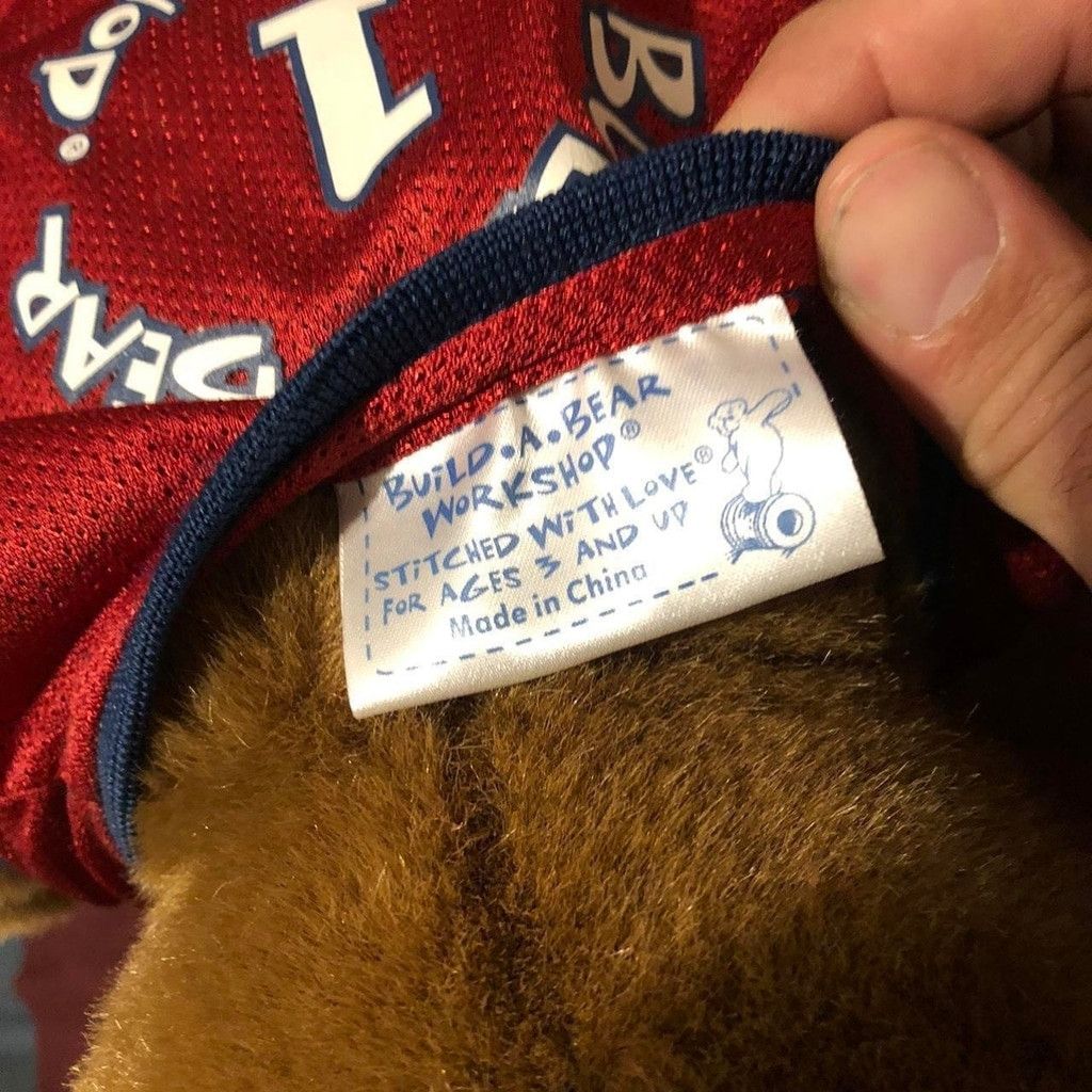 Vintage NBA Build A Bear Workshop Plush Bear Size ONE SIZE - 5 Thumbnail