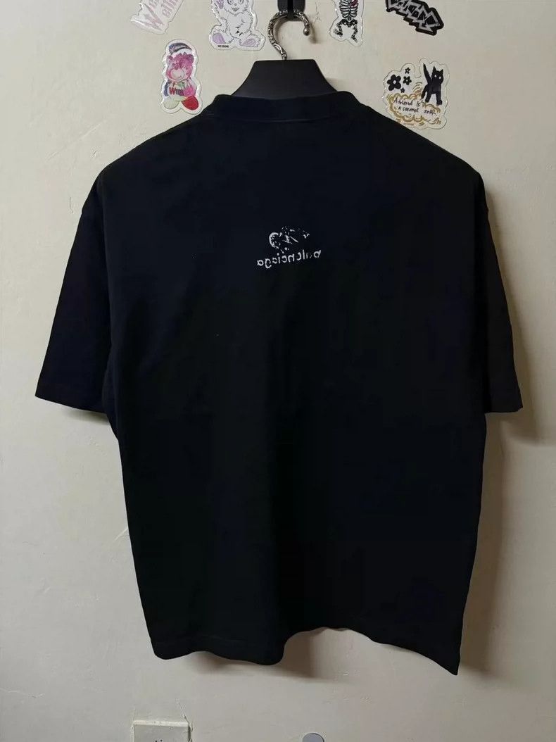 Balenciaga Balenciaga Graffiti Logo Short Sleeve TShirt-2506 Size US S / EU 44-46 / 1 - 2 Thumbnail