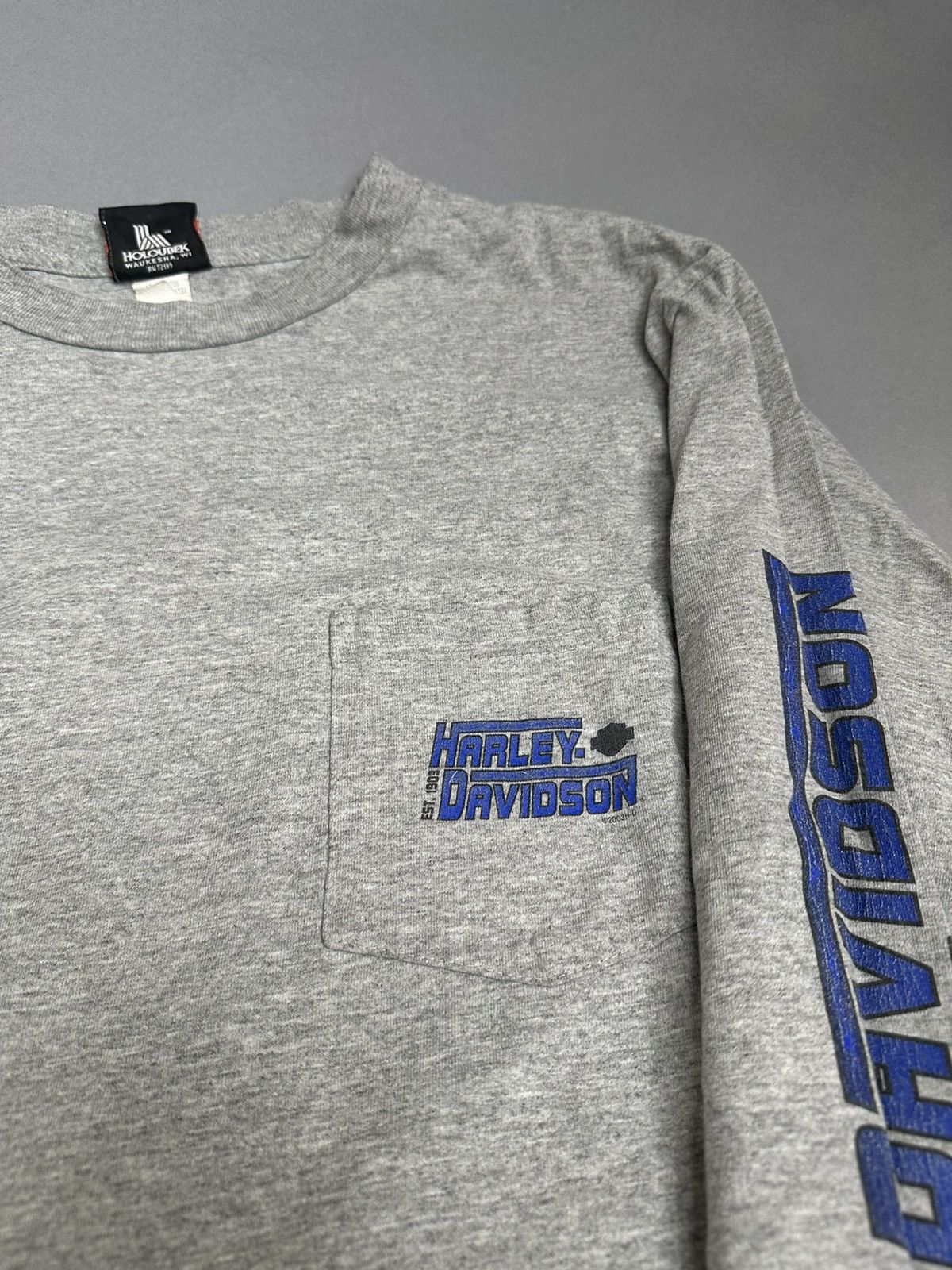 Harley Davidson 2003 Y2K Vintage Harley Davidson Long Sleeve Tee Size US L / EU 52-54 / 3 - 2 Thumbnail