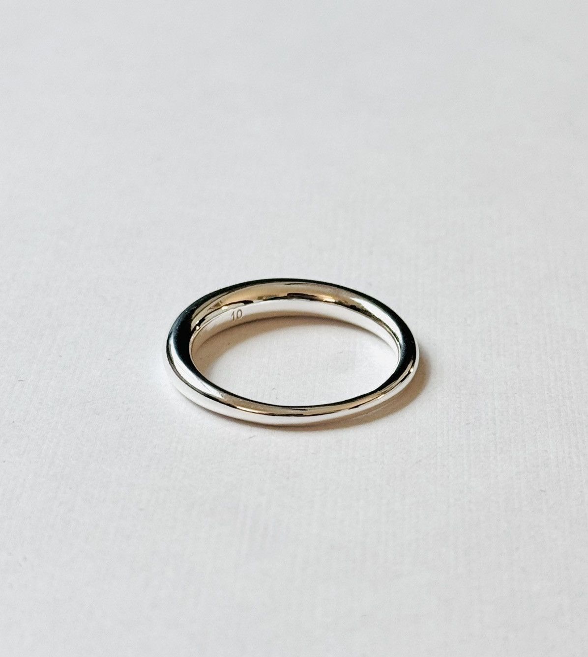 Saint Laurent Paris Saint Laurent Paris Silver Plated Ring Size 10 Size ONE SIZE - 7 Thumbnail