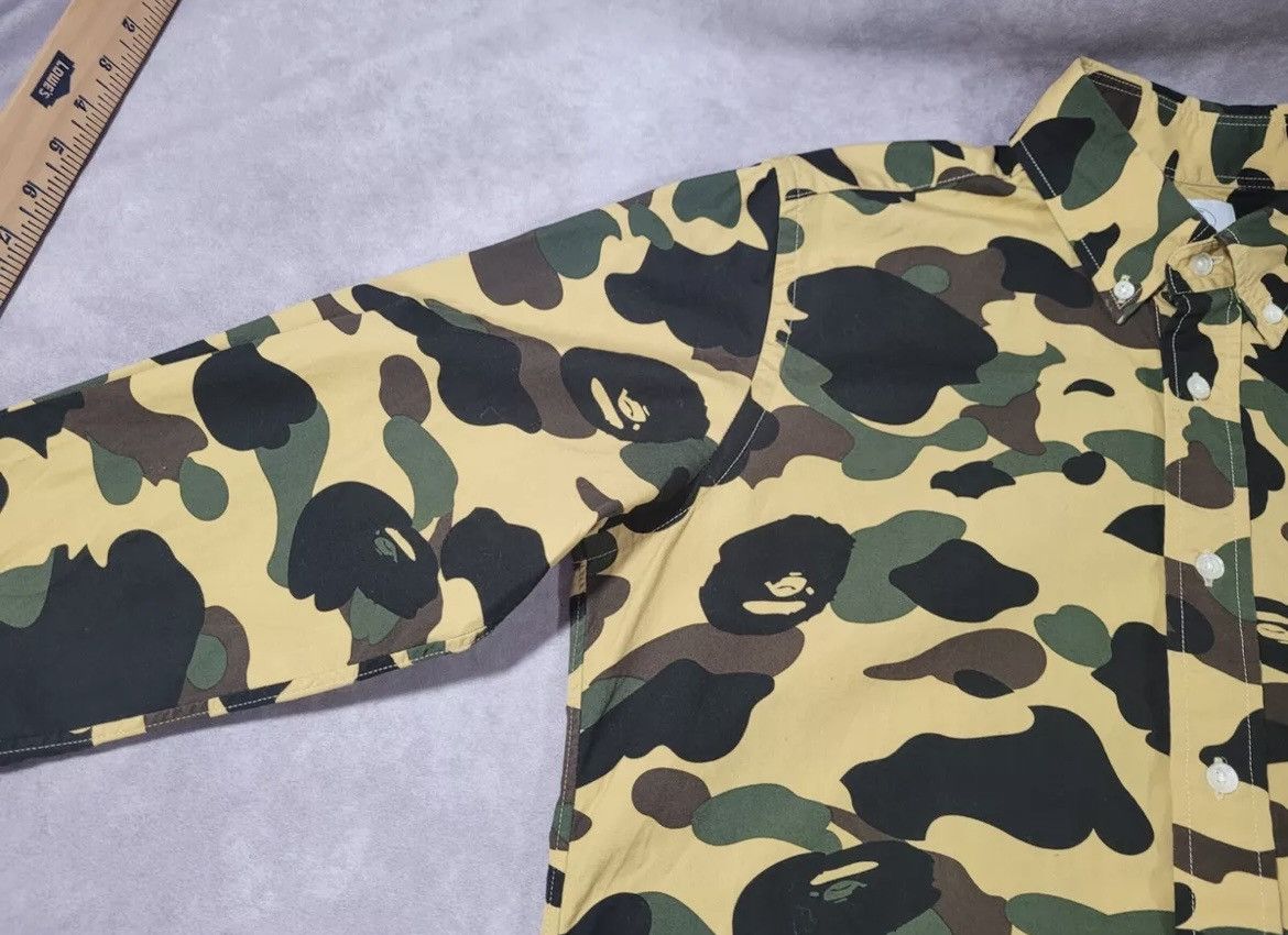 Bape 1st Camo Large Ape Head BD Shirt Size US M / EU 48-50 / 2 - 7 Thumbnail