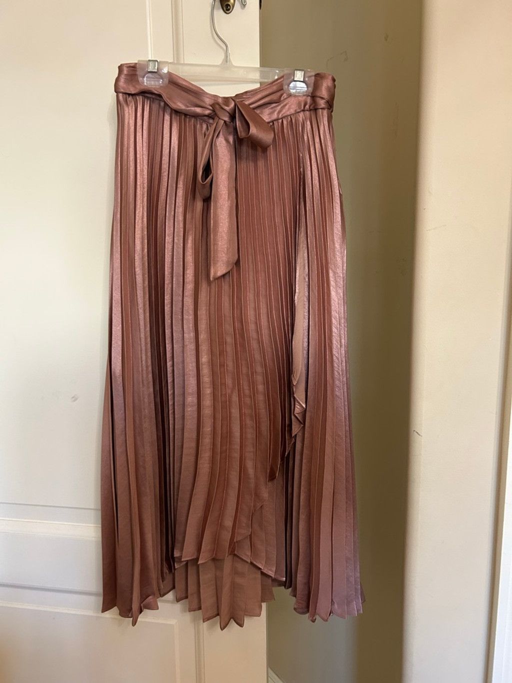Anthropologie Anthropologie Maeve Paulina Pleated Midi Skirt Size 26" / US 2 / IT 38 - 5 Thumbnail