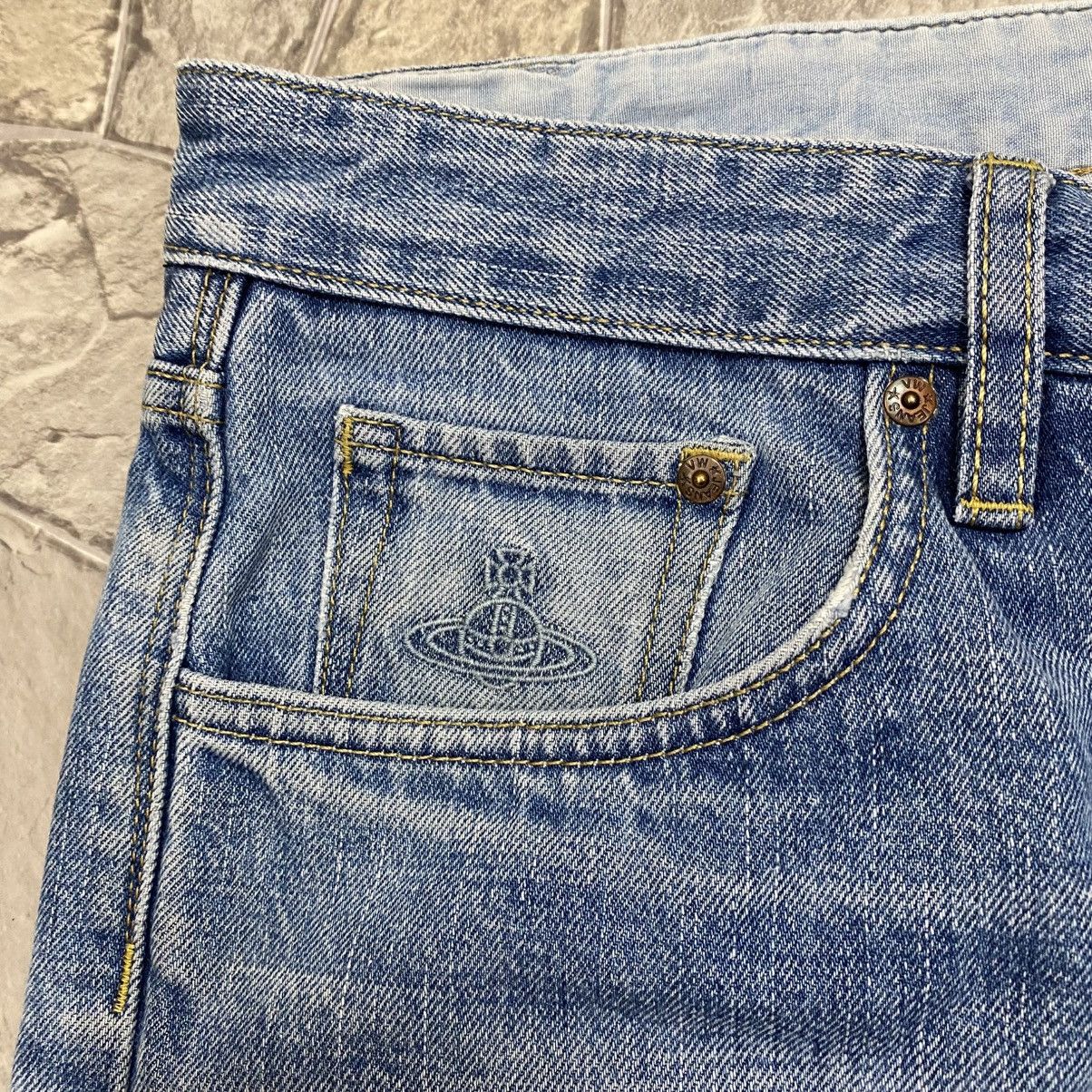 Vivienne Westwood Vivienne Westwood Denim Jeans Big Logo Size US 32 / EU 48 - 12 Thumbnail