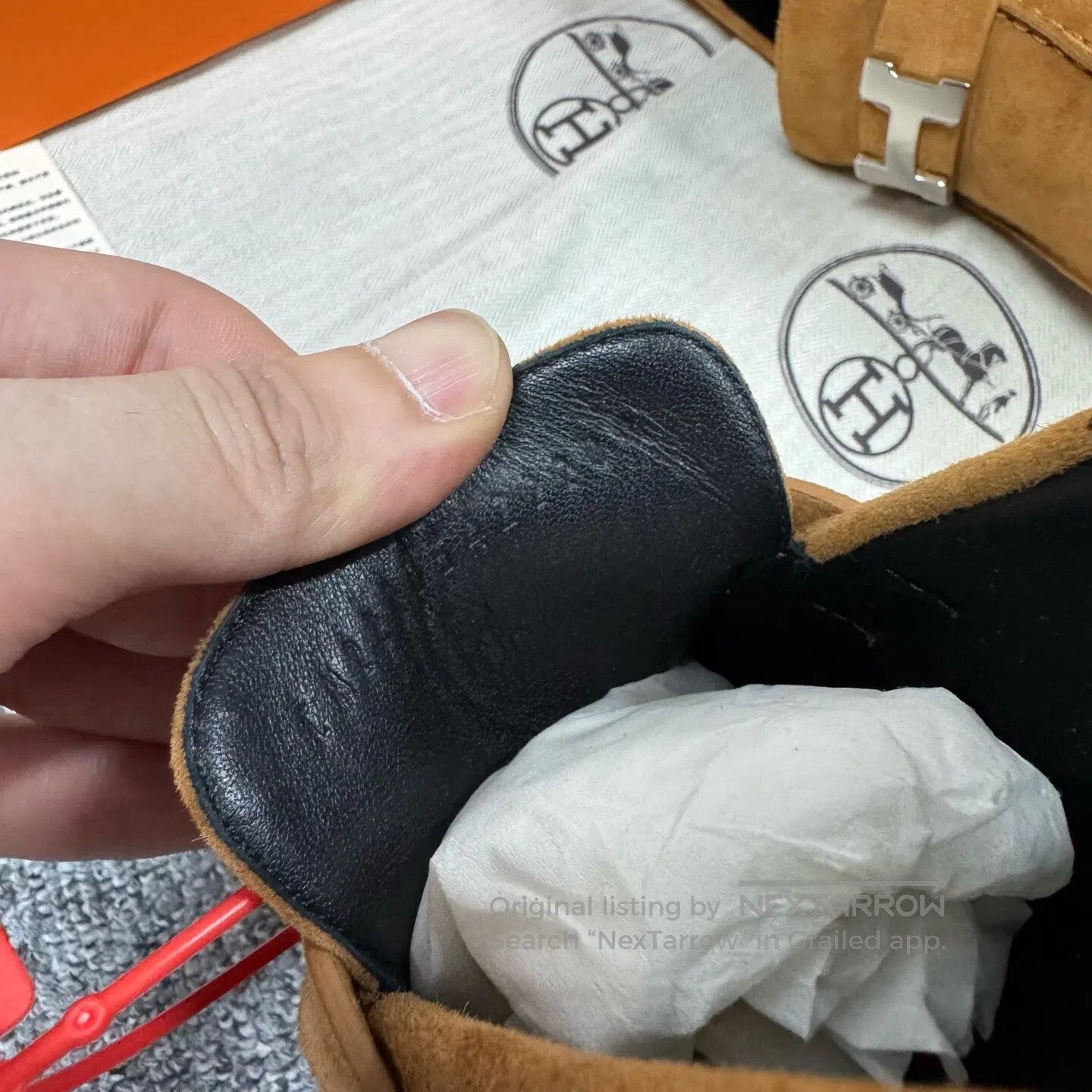 Hermes Hermes Leatherette H-buckle loafers| Size US 6 / IT 36 - 7 Thumbnail
