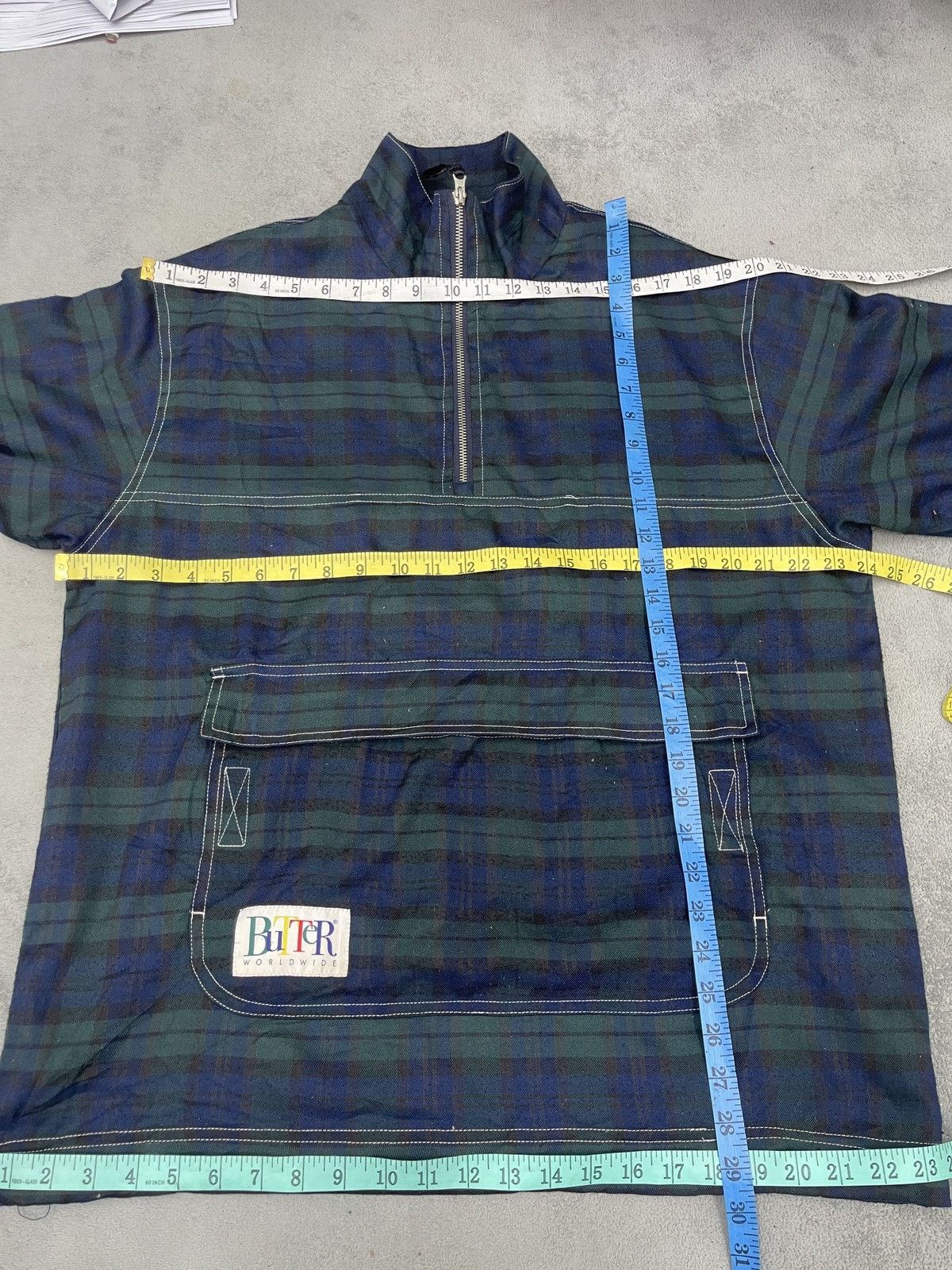 Butter Goods × Japanese Brand × Vintage BUTTER ANORAK TARTANS Size US L / EU 52-54 / 3 - 12 Thumbnail