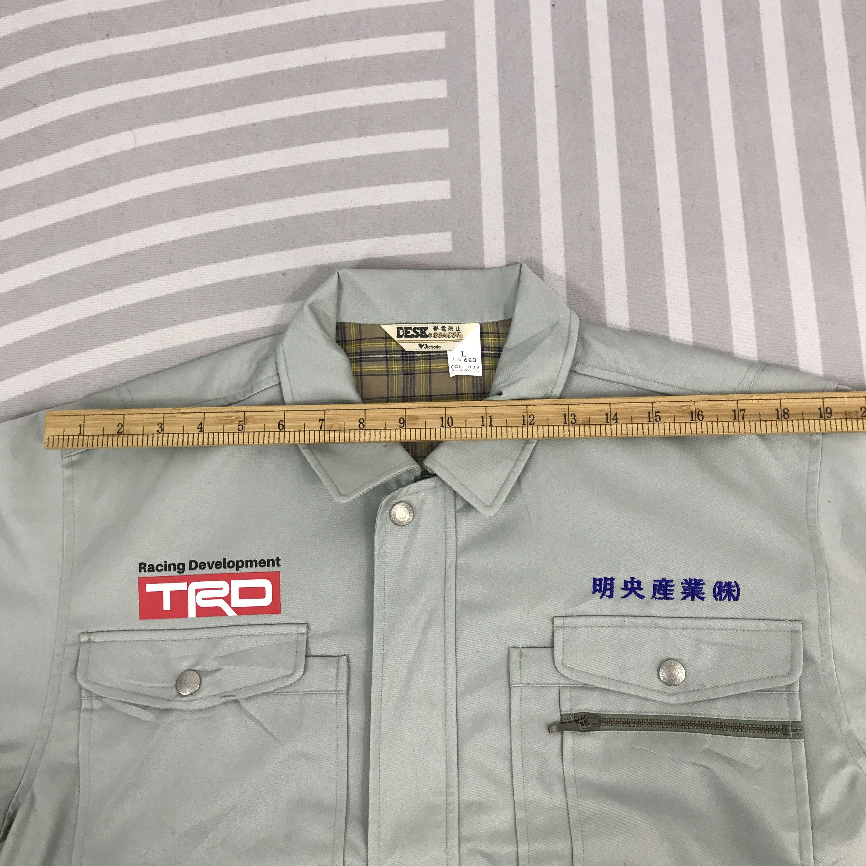 Japanese Brand × Vintage Vintage Toyota x TRD Racing motorsport japan Jacket Size US L / EU 52-54 / 3 - 5 Thumbnail