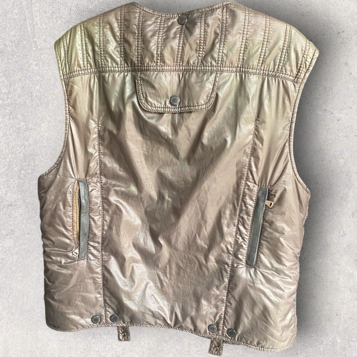 Dolce & Gabbana AW04 2 in 1 Modular High Neck Down Vest Jacket Size US M / EU 48-50 / 2 - 10 Thumbnail
