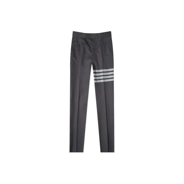 Thom Browne Thom Browne Gray Striped Casual Pants Size US 28 / EU 44 - 1 Thumbnail