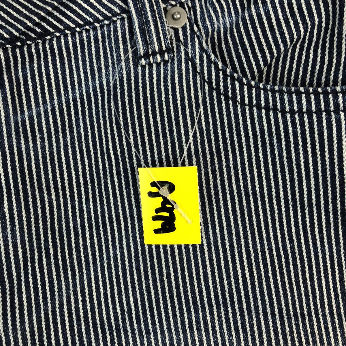 Japanese Brand × Vintage Japanese Brand Blue Stripe Casual Pants #A974 Size US 34 / EU 50 - 9 Thumbnail