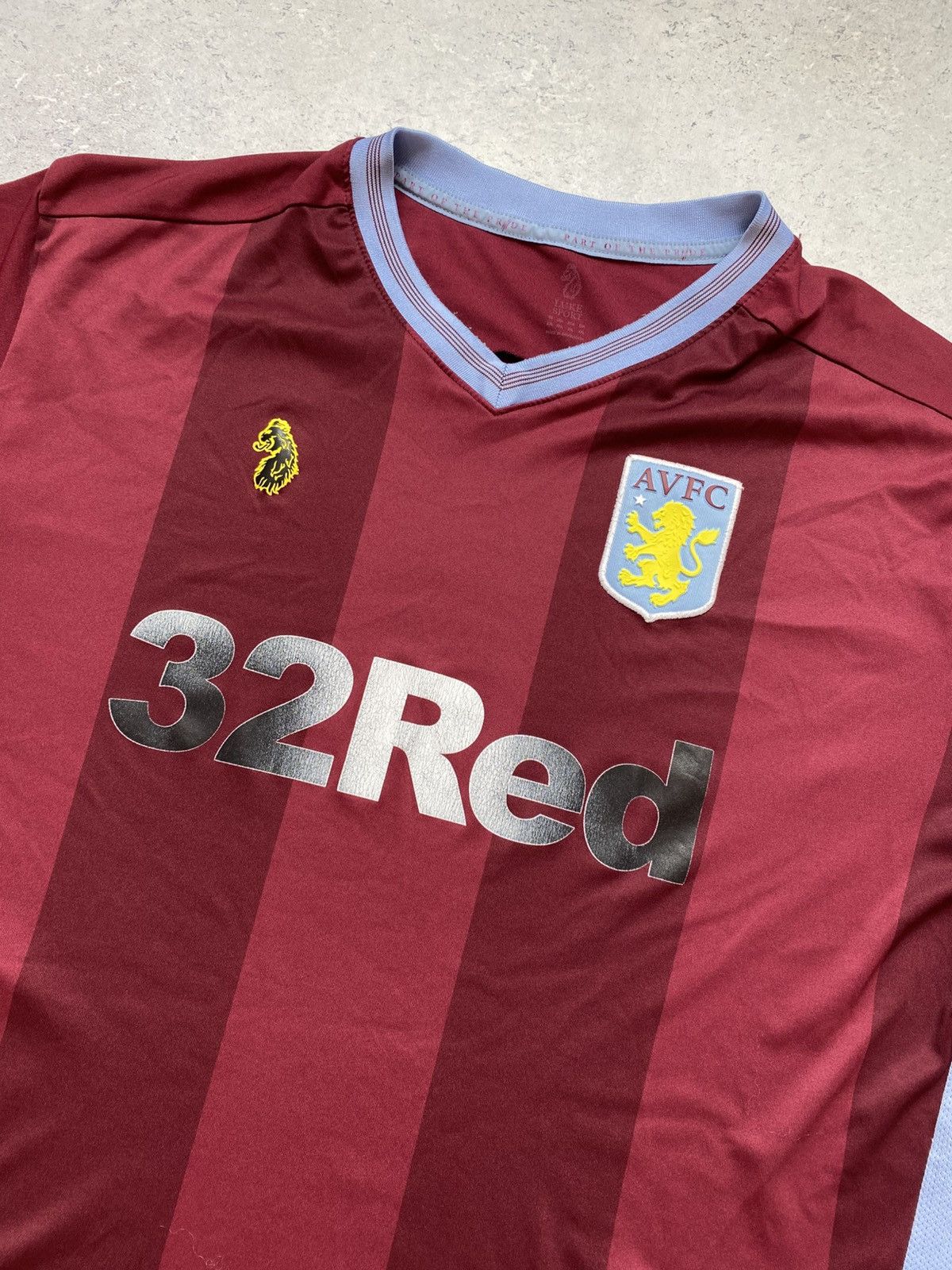 Other 2018-19 Luke Sport Aston Villa Home Soccer Jersey Size 2XL Size US XL / EU 56 / 4 - 2 Thumbnail