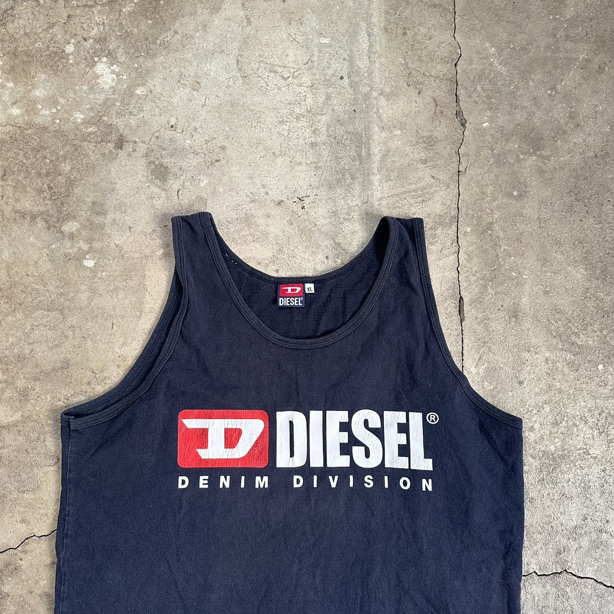 Diesel Vintage y2k Diesel avantgarde Tank Top t shirt Size US XL / EU 56 / 4 - 3 Thumbnail