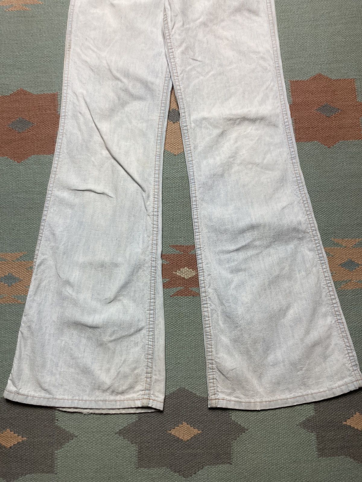 Vintage 70s Levi’s orange tab jeans flare bell bottoms 684 784 27x32 Size 27" / US 4 / IT 40 - 7 Thumbnail