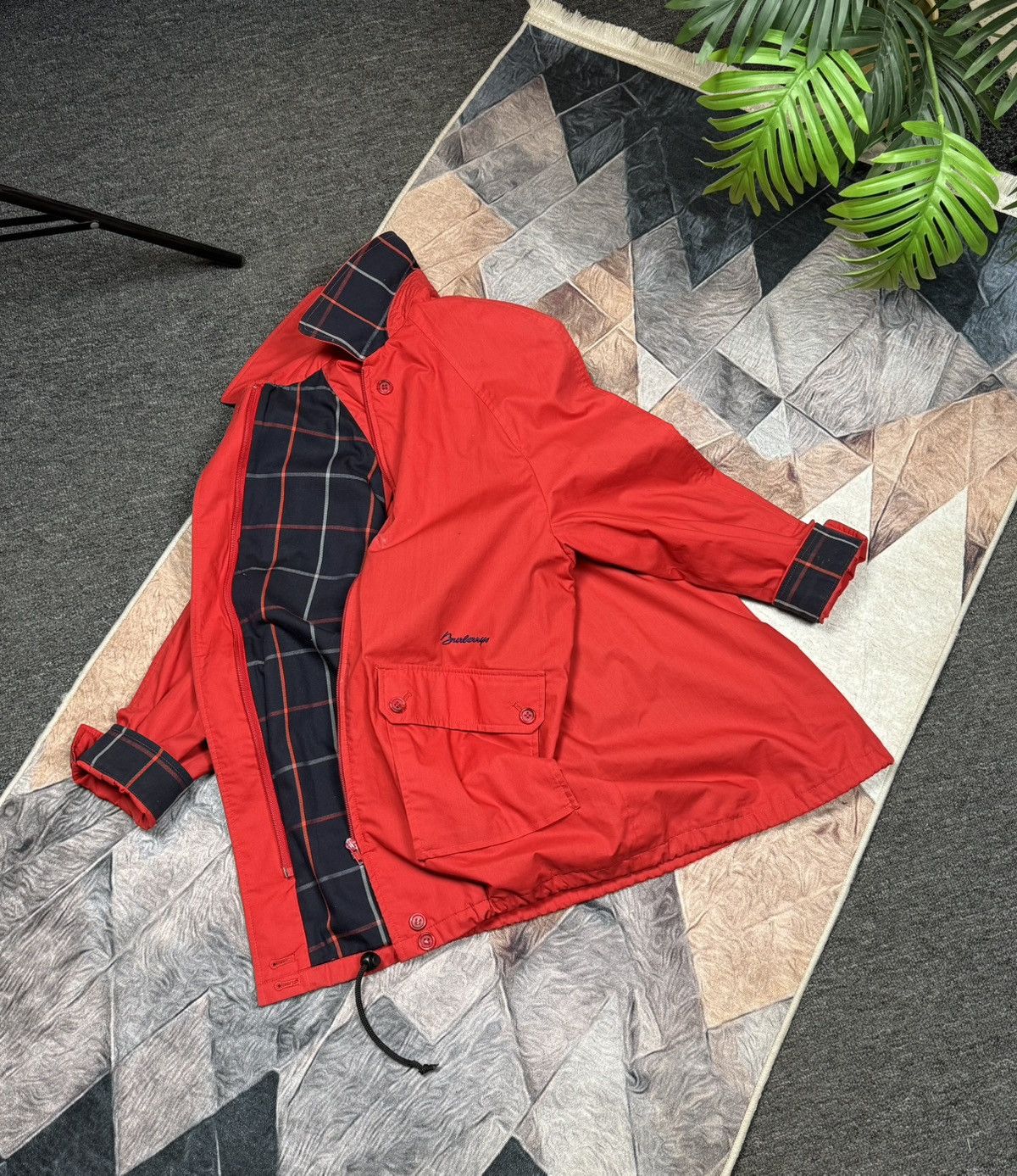 Burberry Burberry Rare Vintage Bomber Golf Jacket Archive Size S Size US S / EU 44-46 / 1 - 25 Thumbnail