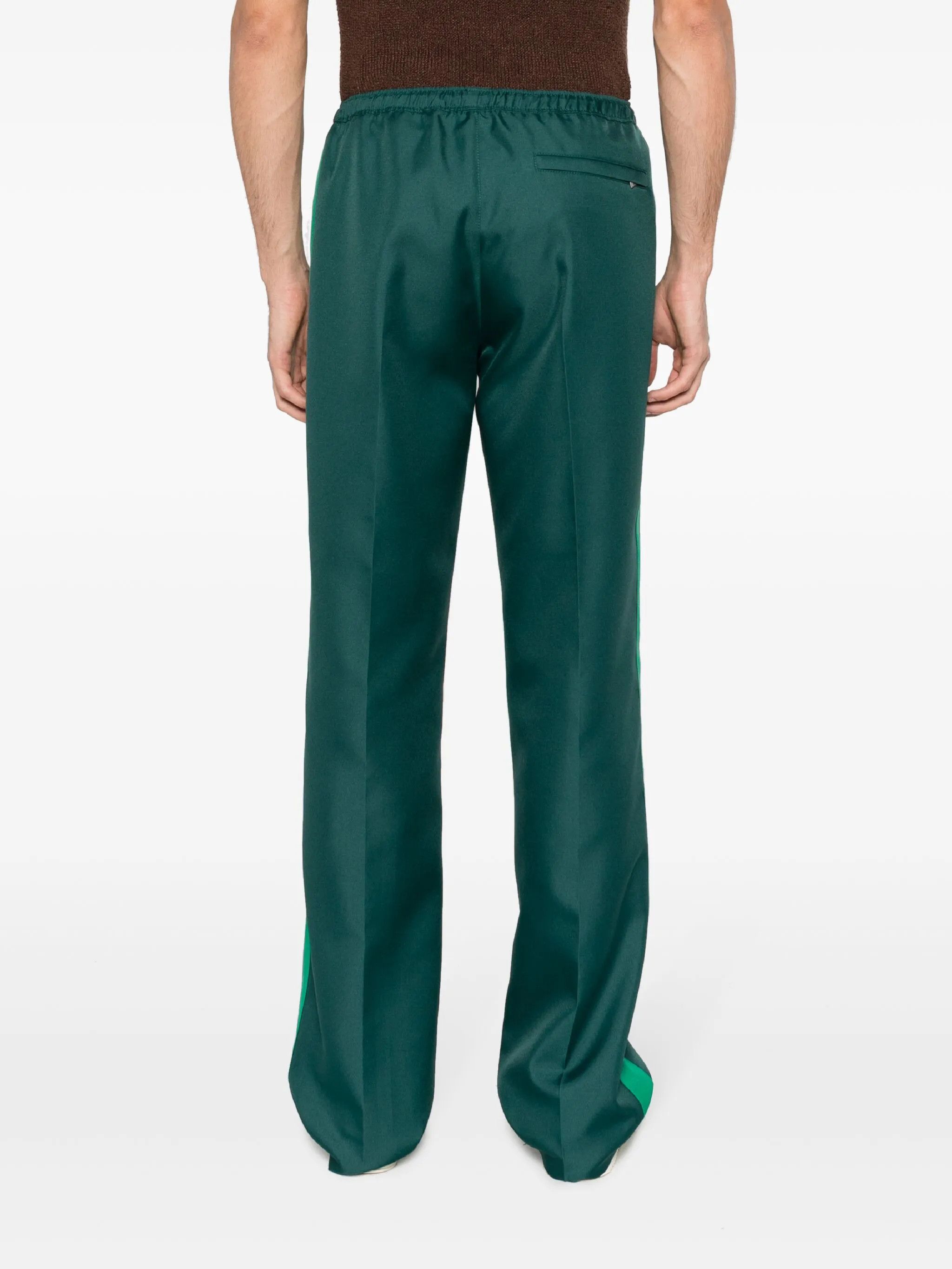 Lanvin o1y0125 Jogger & Sweatpant in Dark Green Size US 30 / EU 46 - 3 Thumbnail