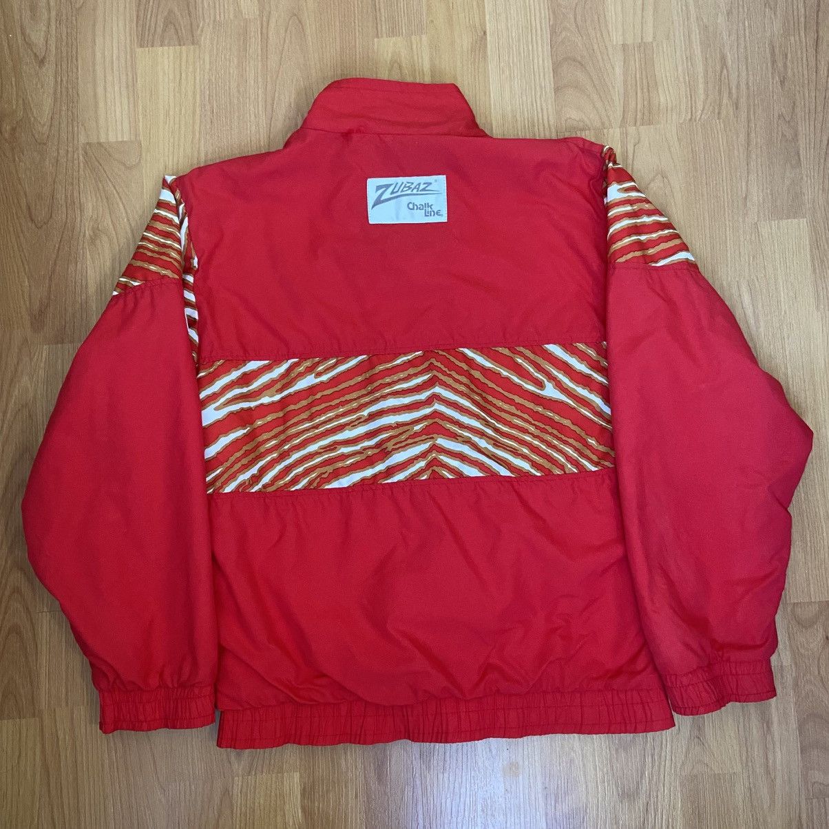 Zubaz Chalk Line Zubaz NFL San Francisco Niners Vintage 90s Jacket Size US S / EU 44-46 / 1 - 3 Thumbnail