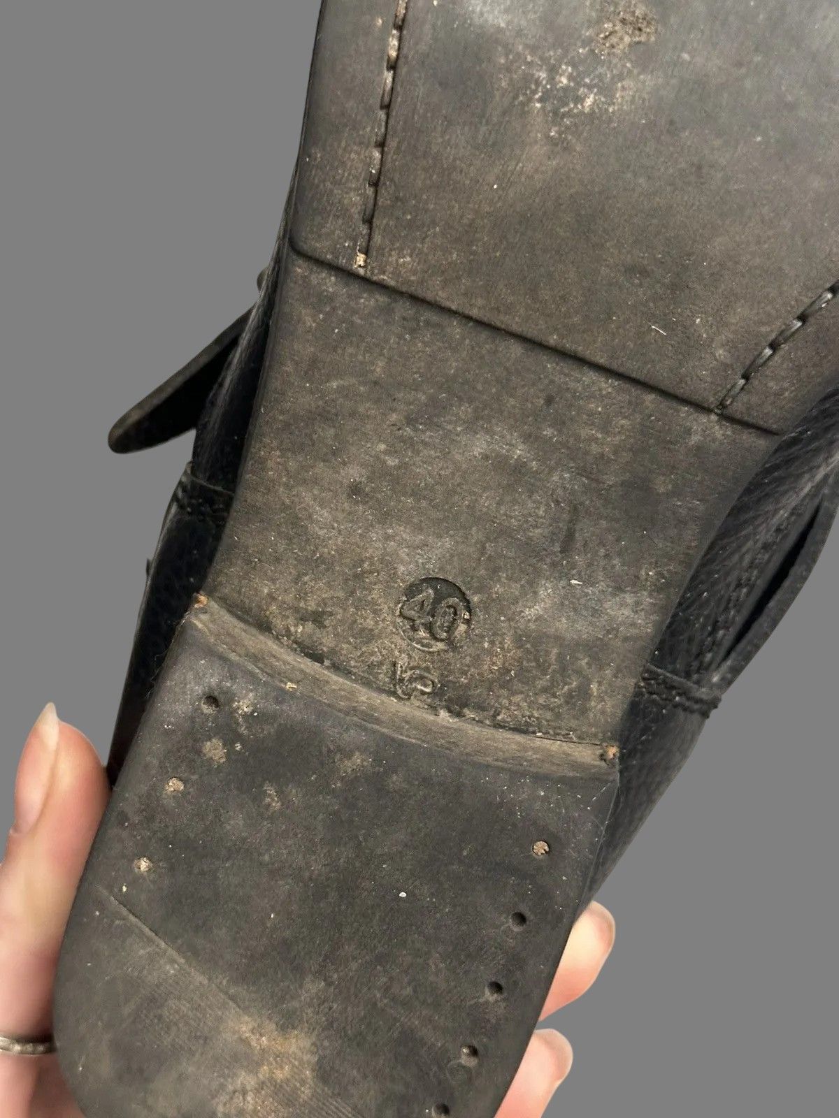 If Six Was Nine Rare Last Drop Hand Made Leather Boots Guidi Rick Owens GOA Size US 7 / EU 40 - 11 Thumbnail