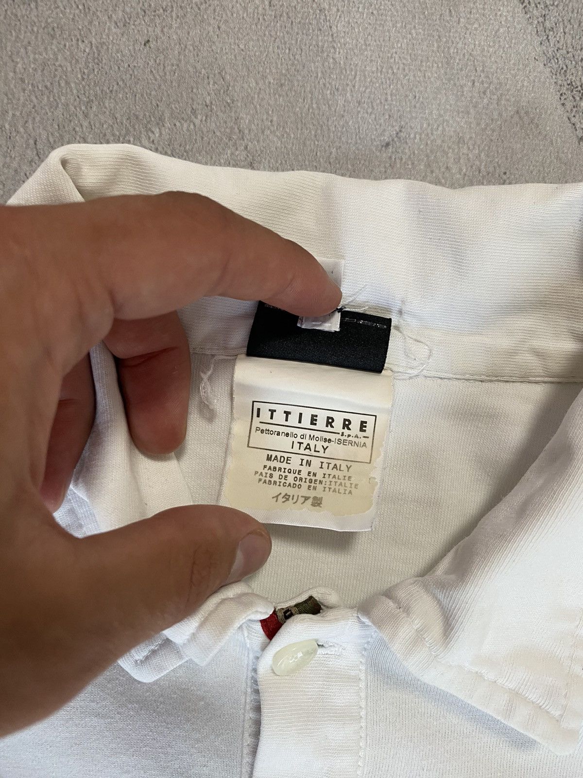 Dolce & Gabbana × Vintage 🐼 Vintage RARE multi-logo Polo Dolce Gabbana Size US M / EU 48-50 / 2 - 9 Thumbnail