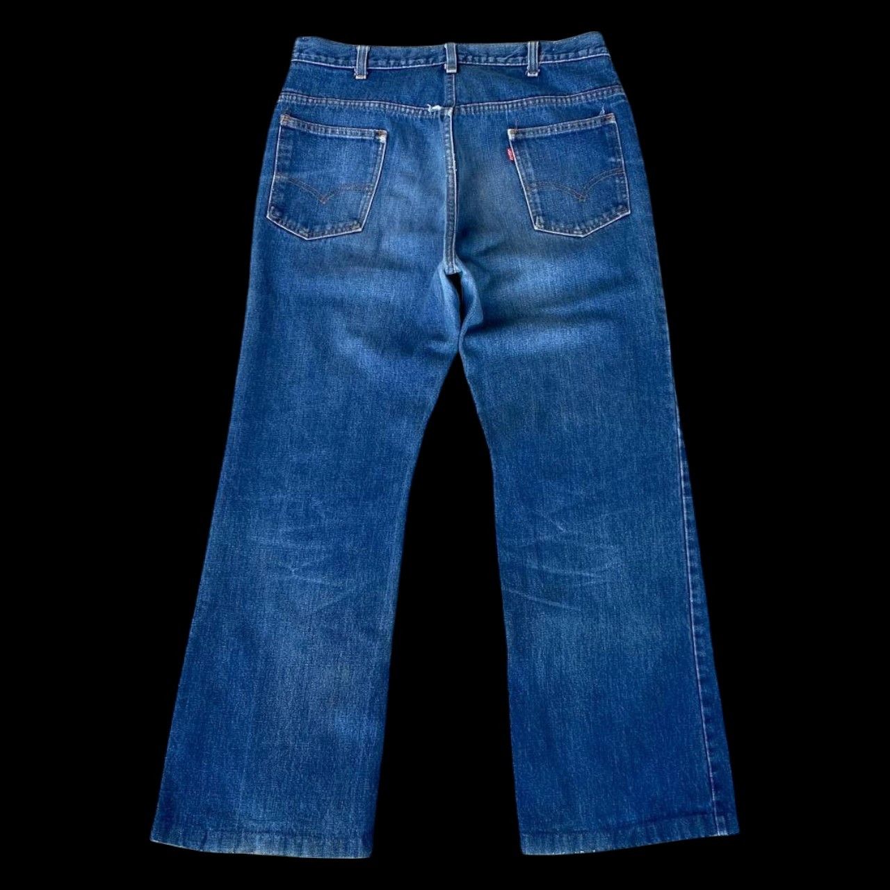 Levi's × Vintage VINTAGE 70S LEVIS DENIM FLARED BUTTON 4 ZIPPER TALON W33X29 Size US 33 - 11 Thumbnail