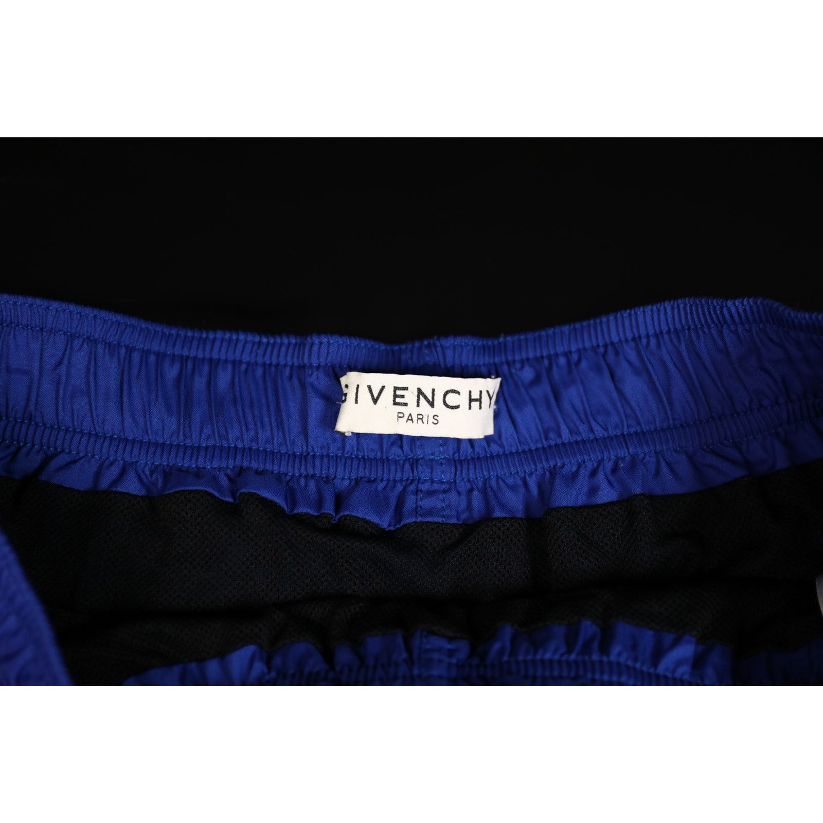 Givenchy Logo Blue Swim Trunks Size Medium