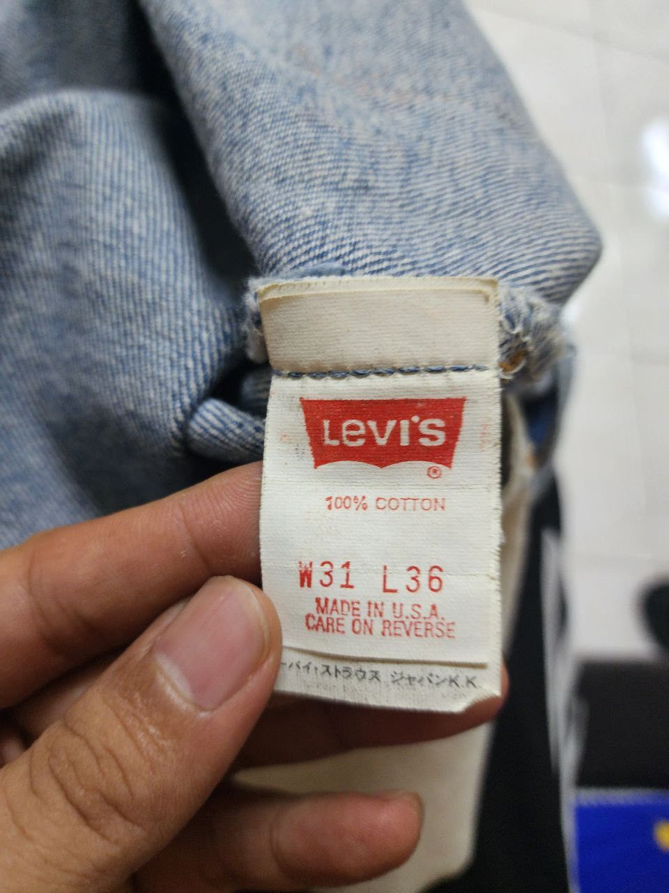 Levi's Levi’s 501 Vintage - Made in USA (Valencia Factory-552) Size US 31 - 5 Thumbnail