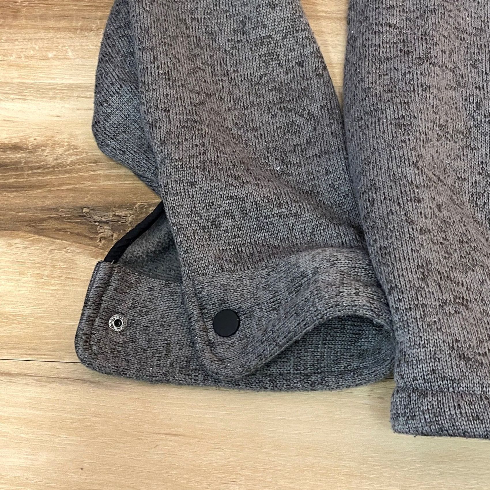 Eddie Bauer Eddie Bauer Mens 2XL Gray Marl Sweater Fleece Snap Front Shirt Jacket Shacket Size US XXL / EU 58 / 5 - 5 Thumbnail